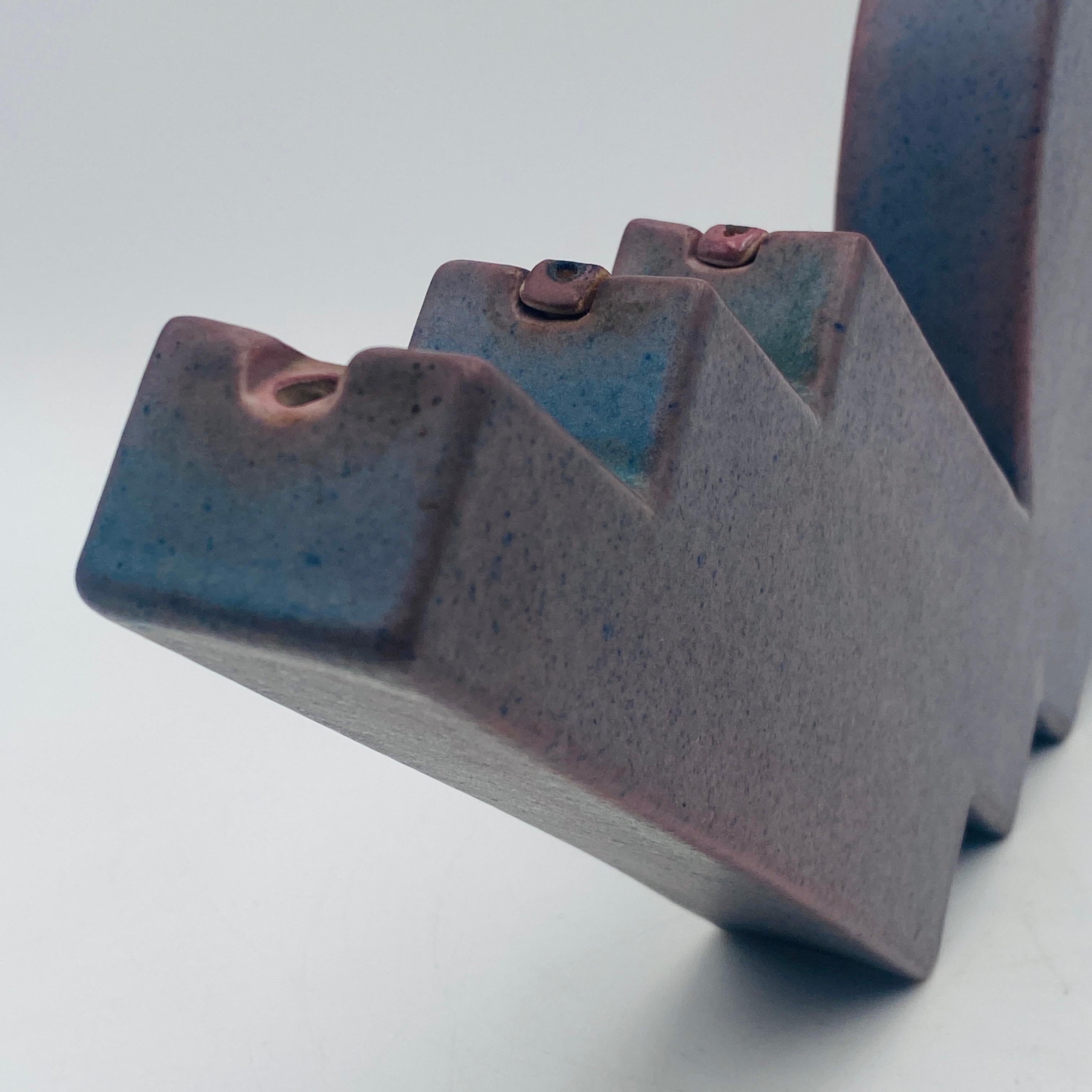 Post Modern Abstract Sculpture Ceramic Wick Oil Diffuser For Sale 2