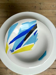 Art mural abstrait post-moderne de Flemming Brylle, Danemark, 1993