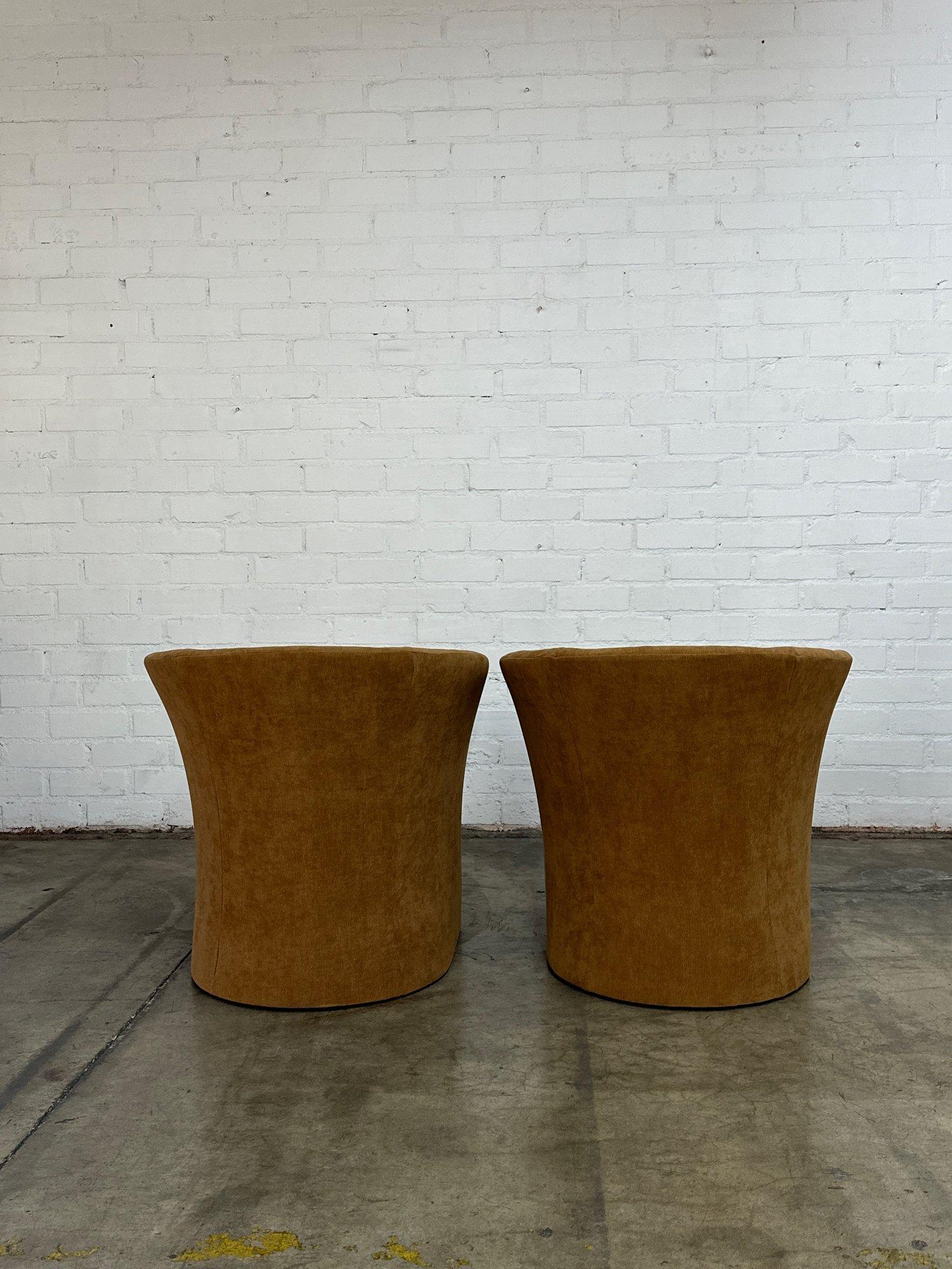 Post Modern Accent Chairs- Pair For Sale 1