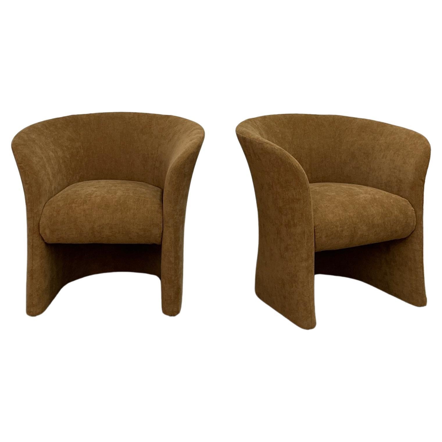 Post Modern Accent Chairs- Pair For Sale
