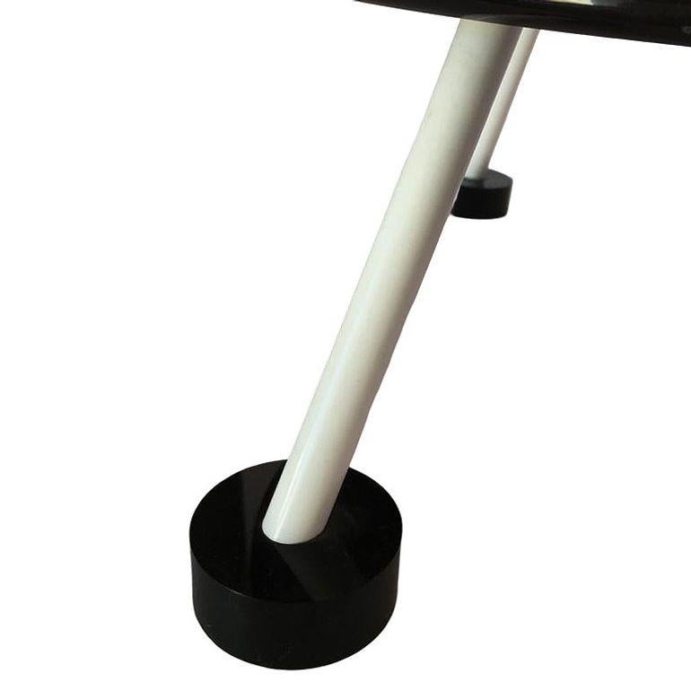 Late 20th Century Bespoke Post Modern Acrylic Geometric Cone Table Lamp, 2 Available For Sale