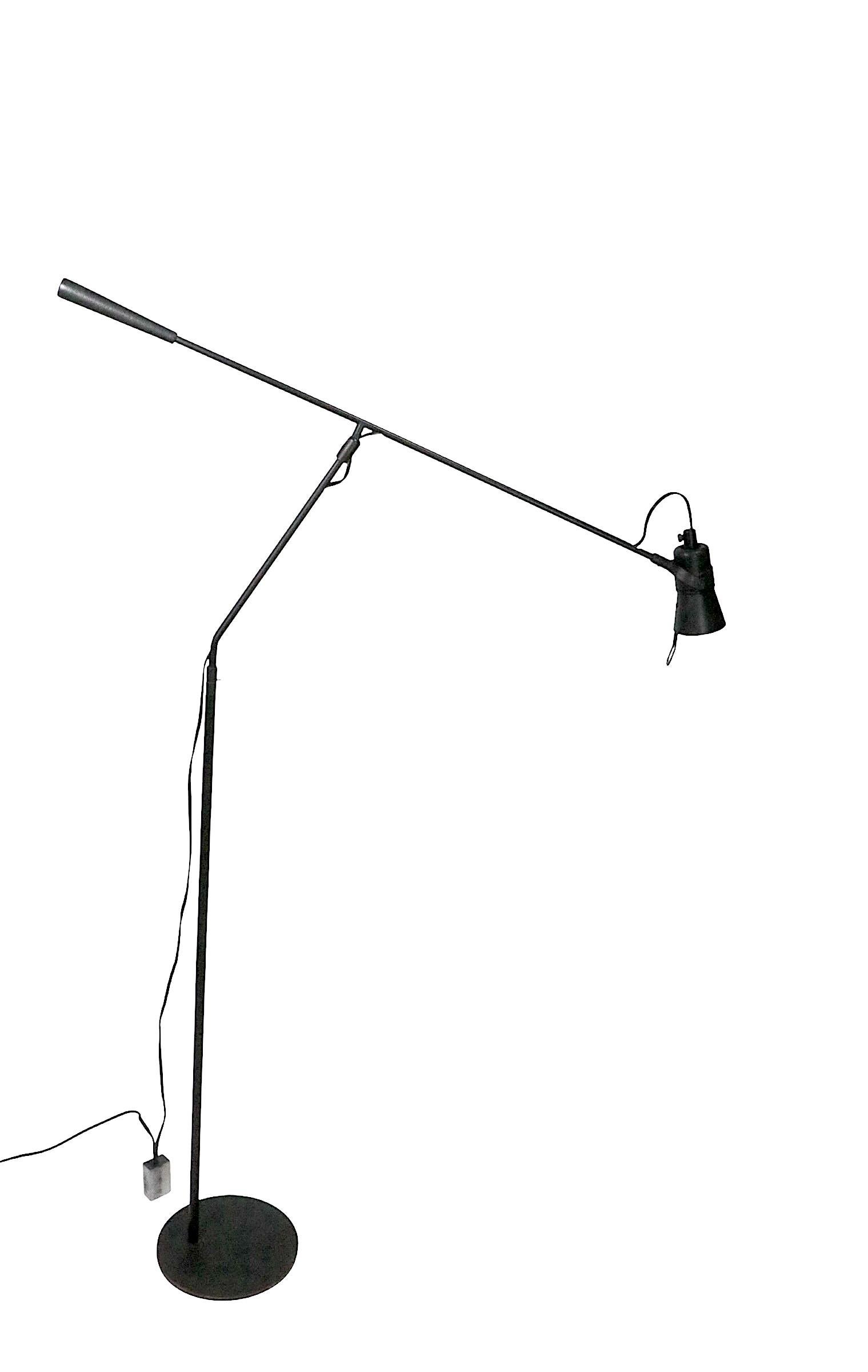 Post-Modern Post Modern Adjustable Angle Poise Floor Lamp For Sale