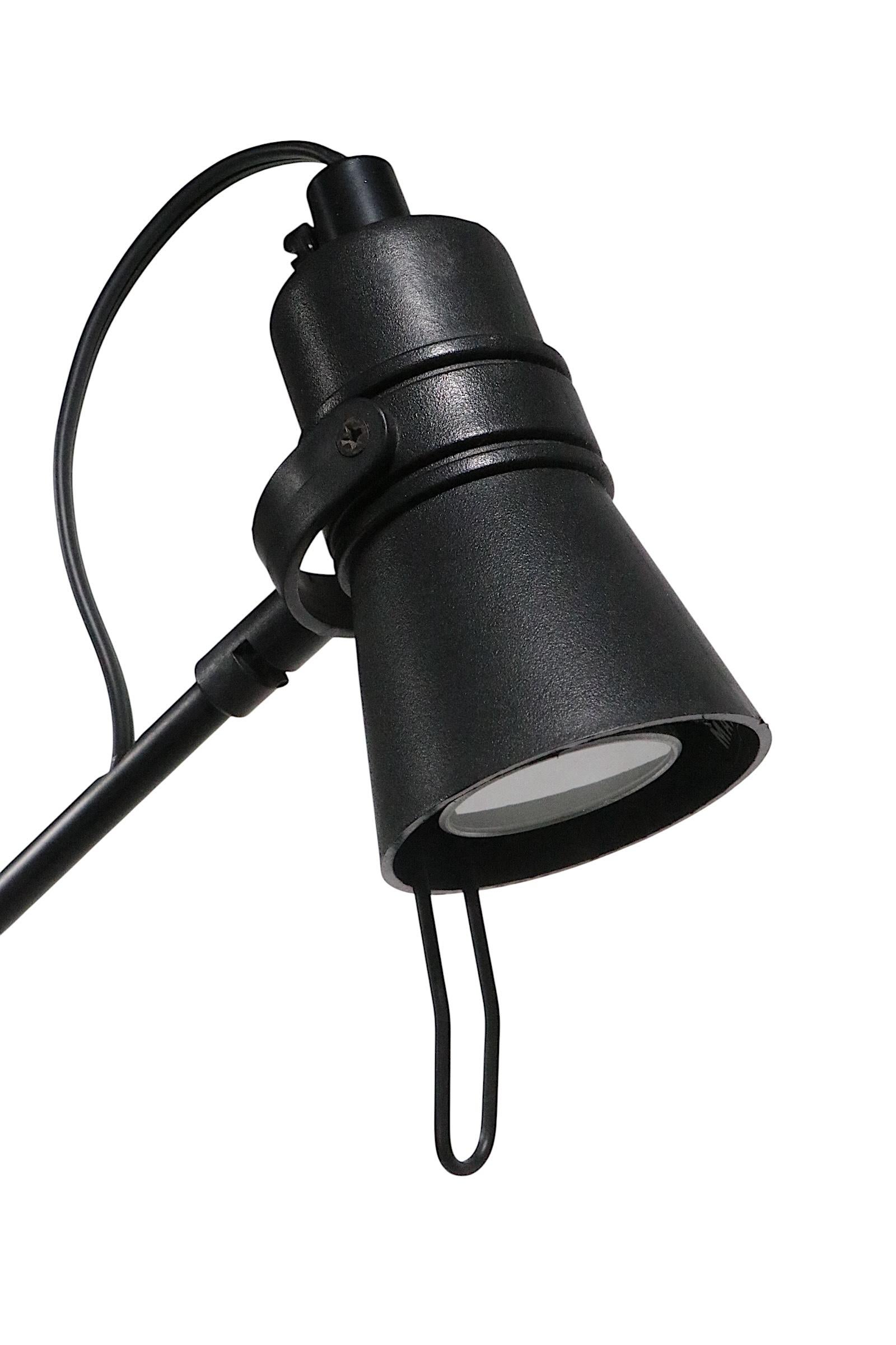 Metal Post Modern Adjustable Angle Poise Floor Lamp For Sale