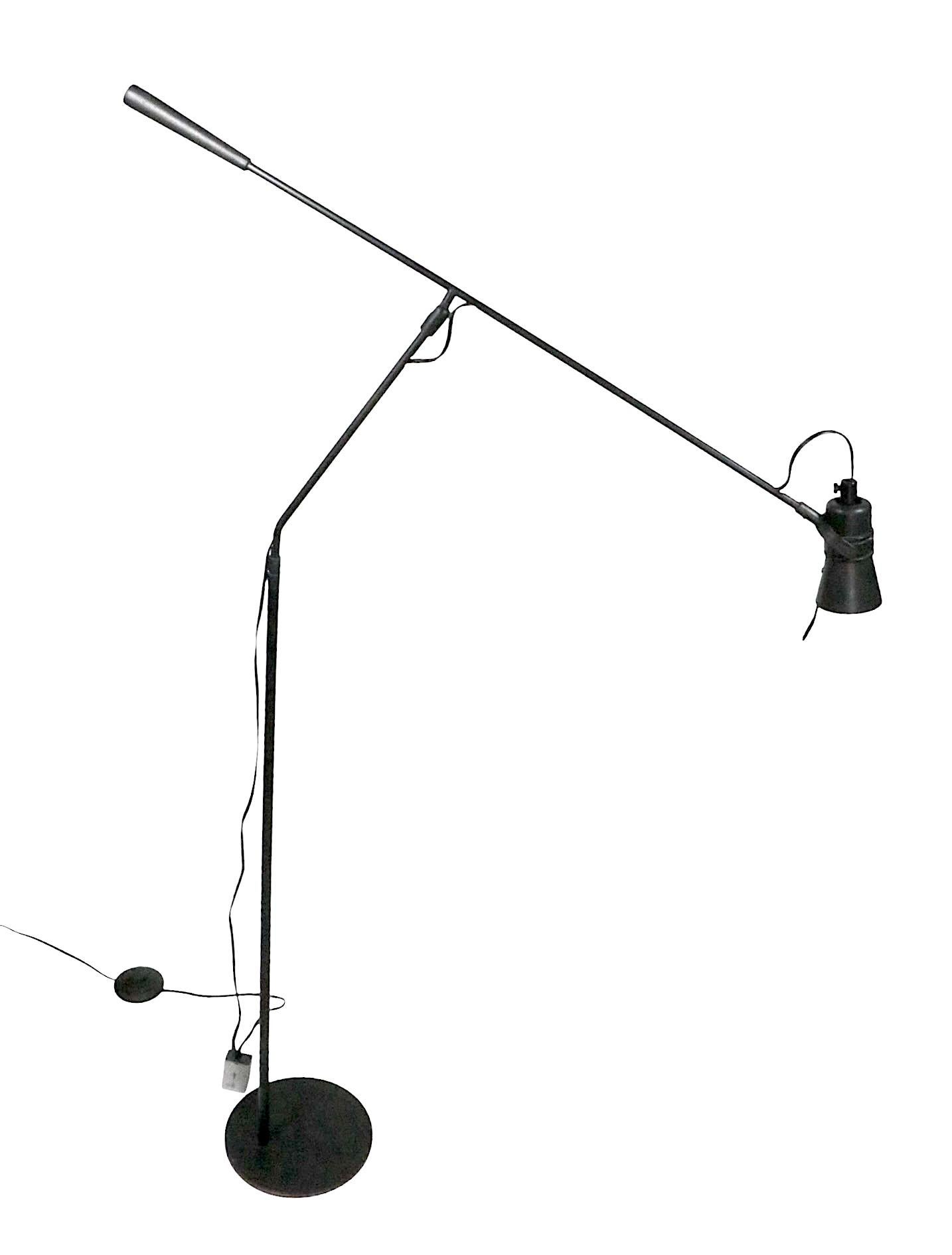 Post Modern Adjustable Angle Poise Floor Lamp For Sale 1
