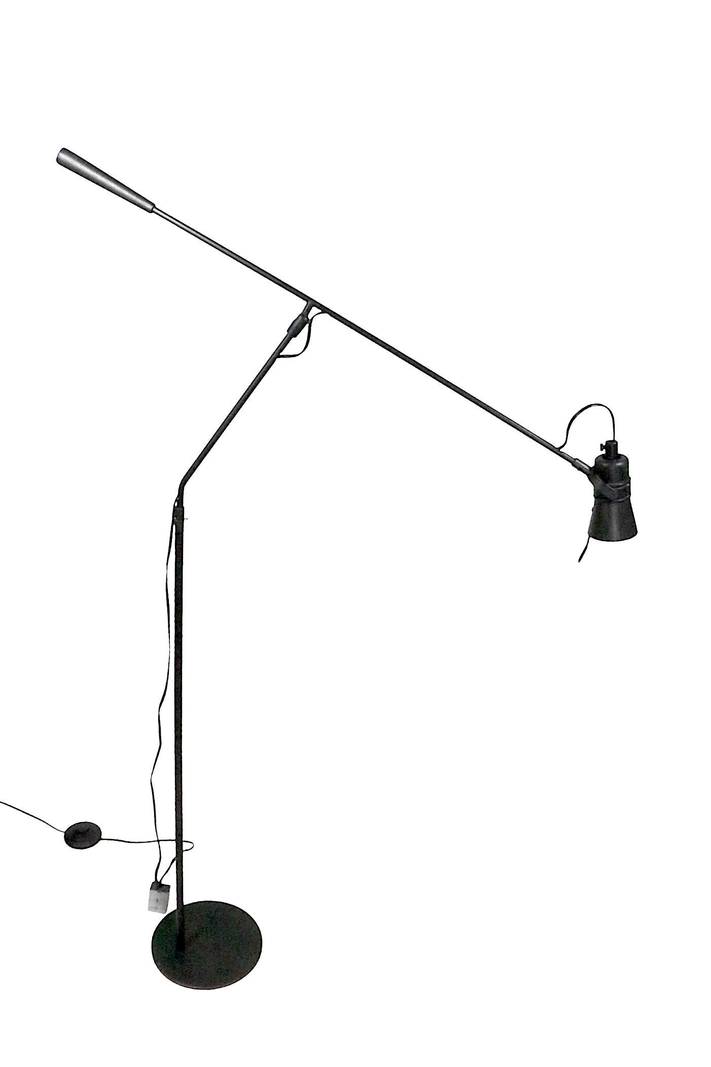 Post Modern Adjustable Angle Poise Floor Lamp For Sale 2