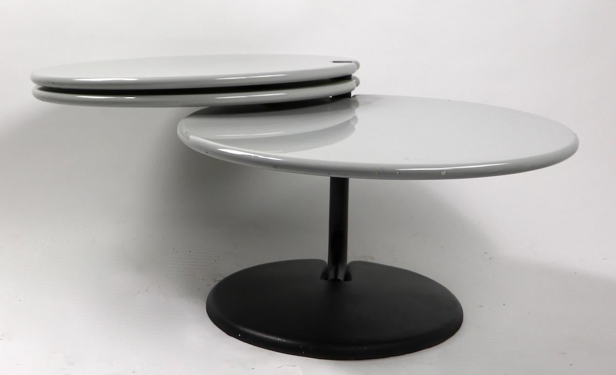 Italian Postmodern Adjustable Table after Joe Colombo