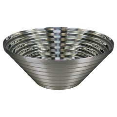 Alessi Italia Givlio Confalonieri "MAYA" Bol pyramidal à gradins The Moderns
