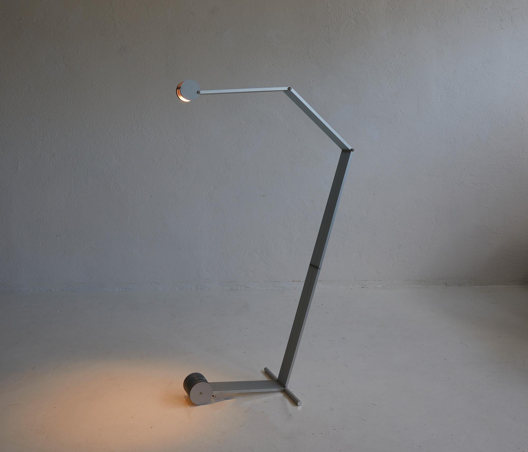 Rarissime lampadaire postmoderne 