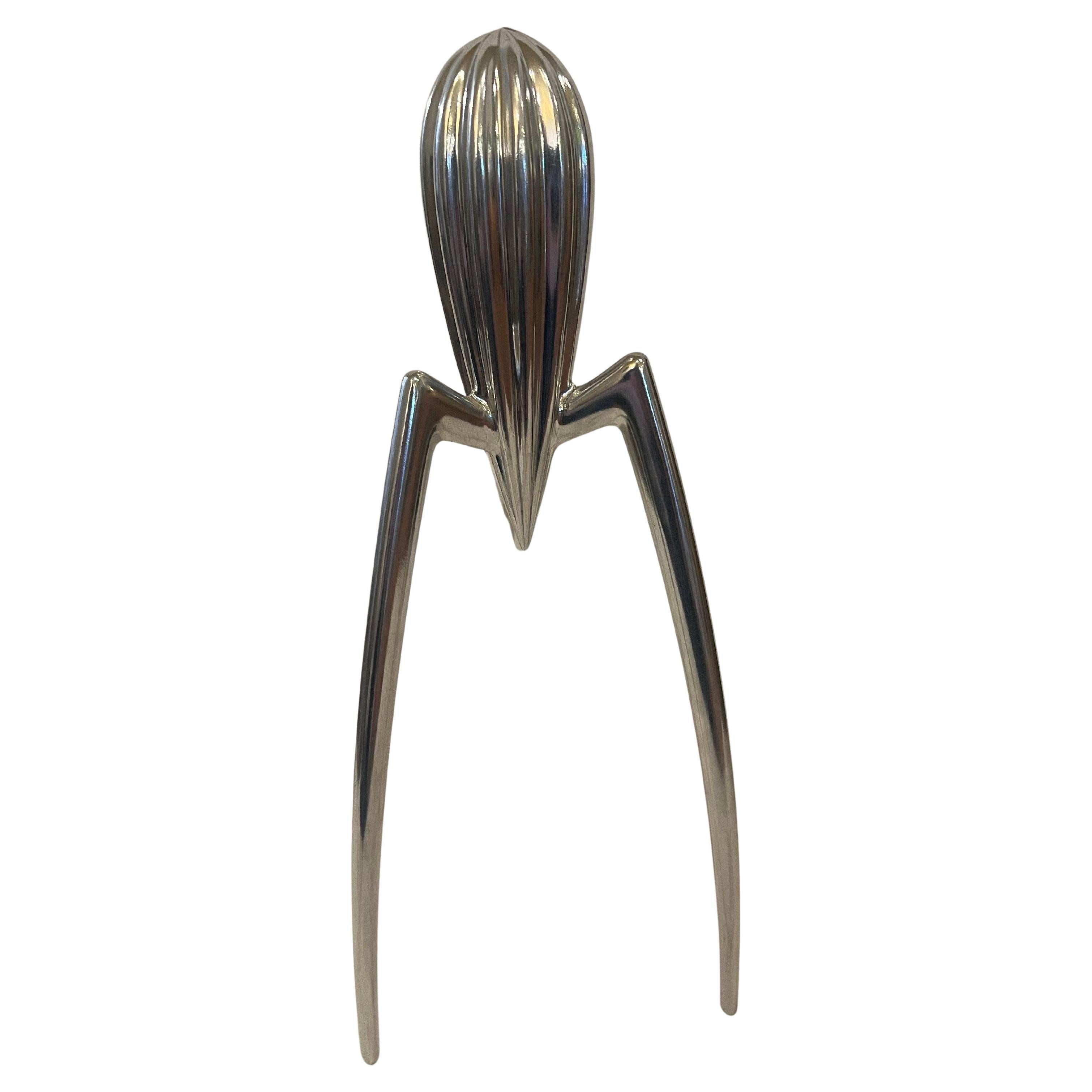 Italian Post-Modern Aluminum Lemon Squeezer Designed by Philippe Starck for Alessi For Sale