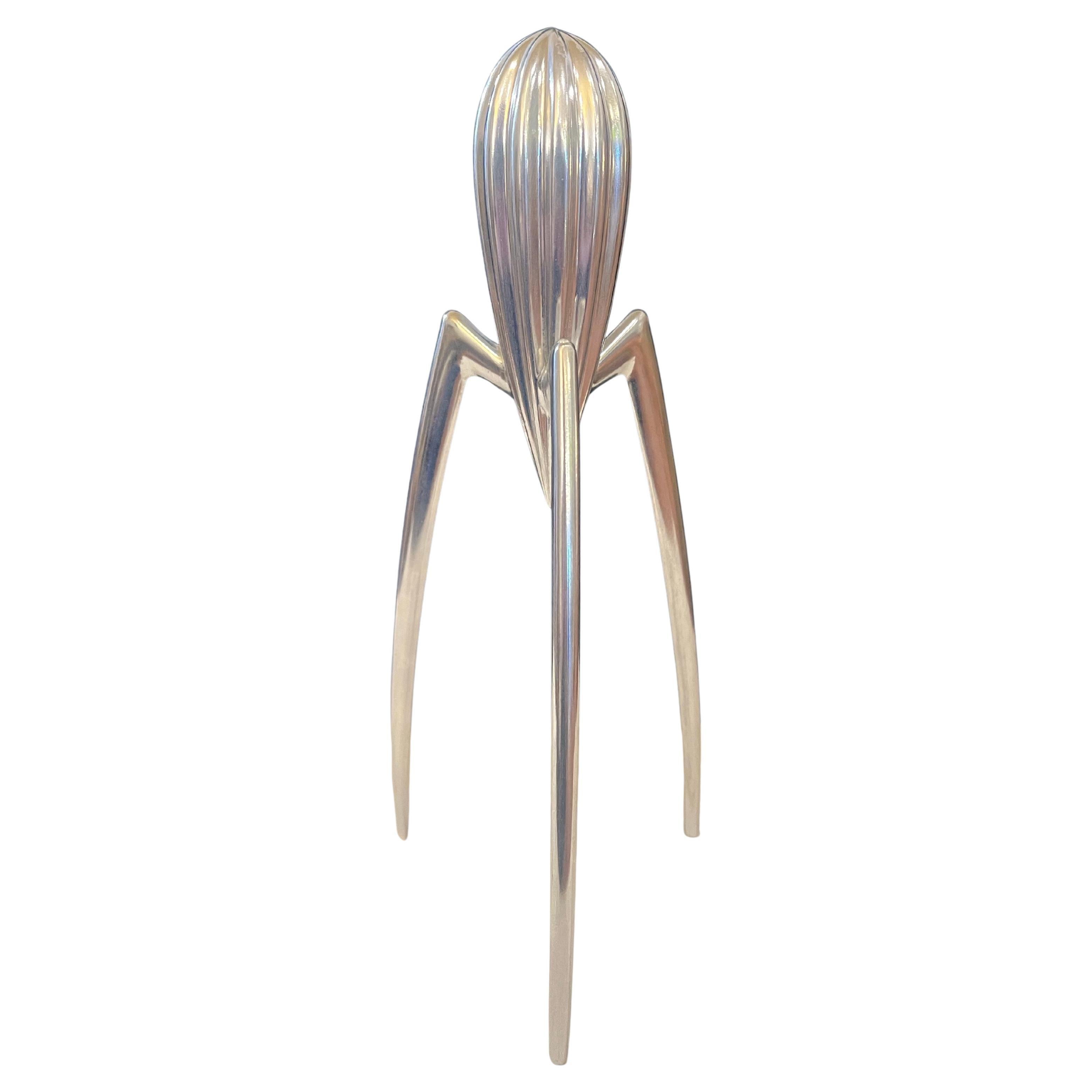 Post-Modern Aluminum Lemon Squeezer Designed by Philippe Starck for Alessi For Sale