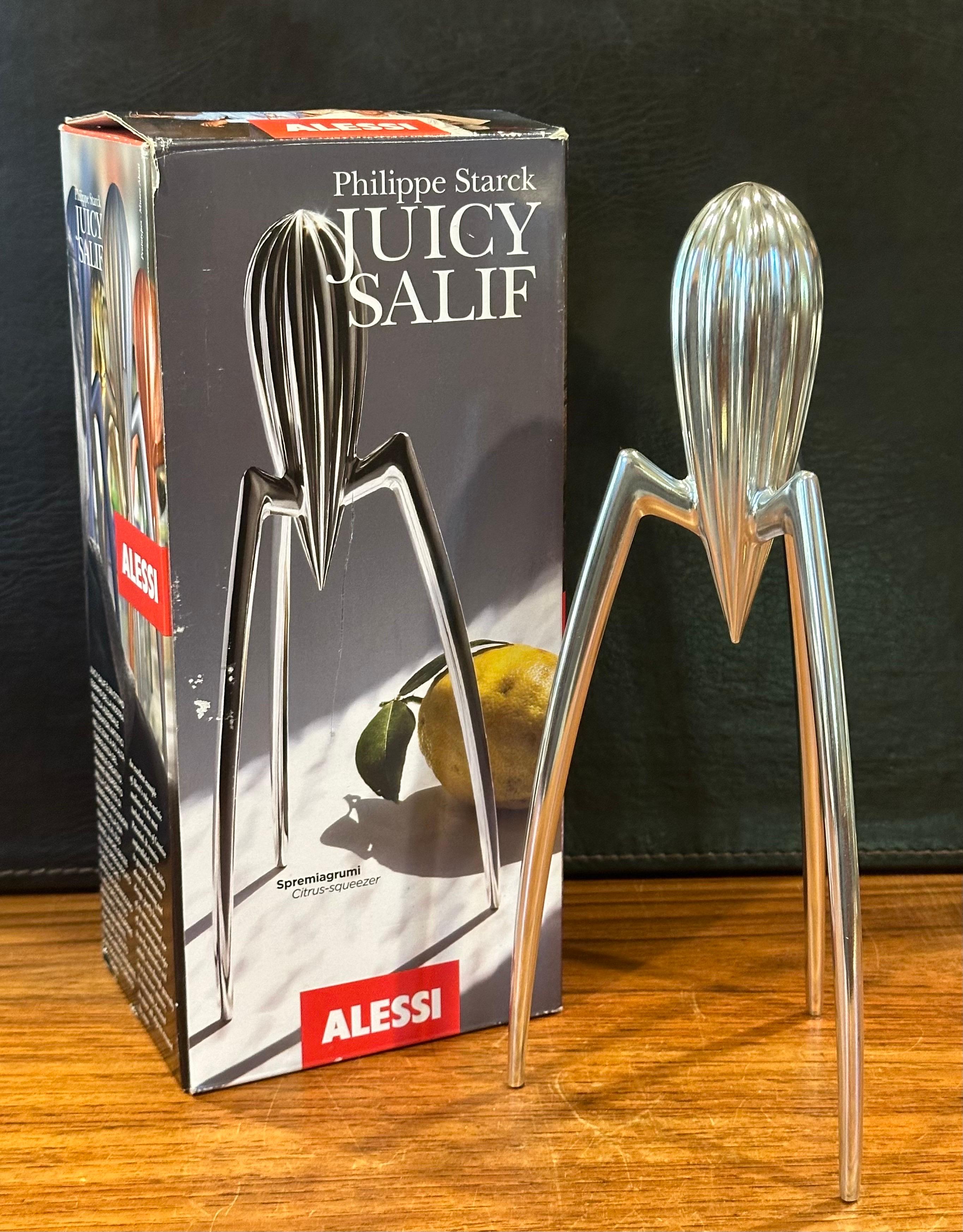 Post-Modern Aluminum Lemon Squeezer with Box by Philippe Starck for Alessi For Sale 5
