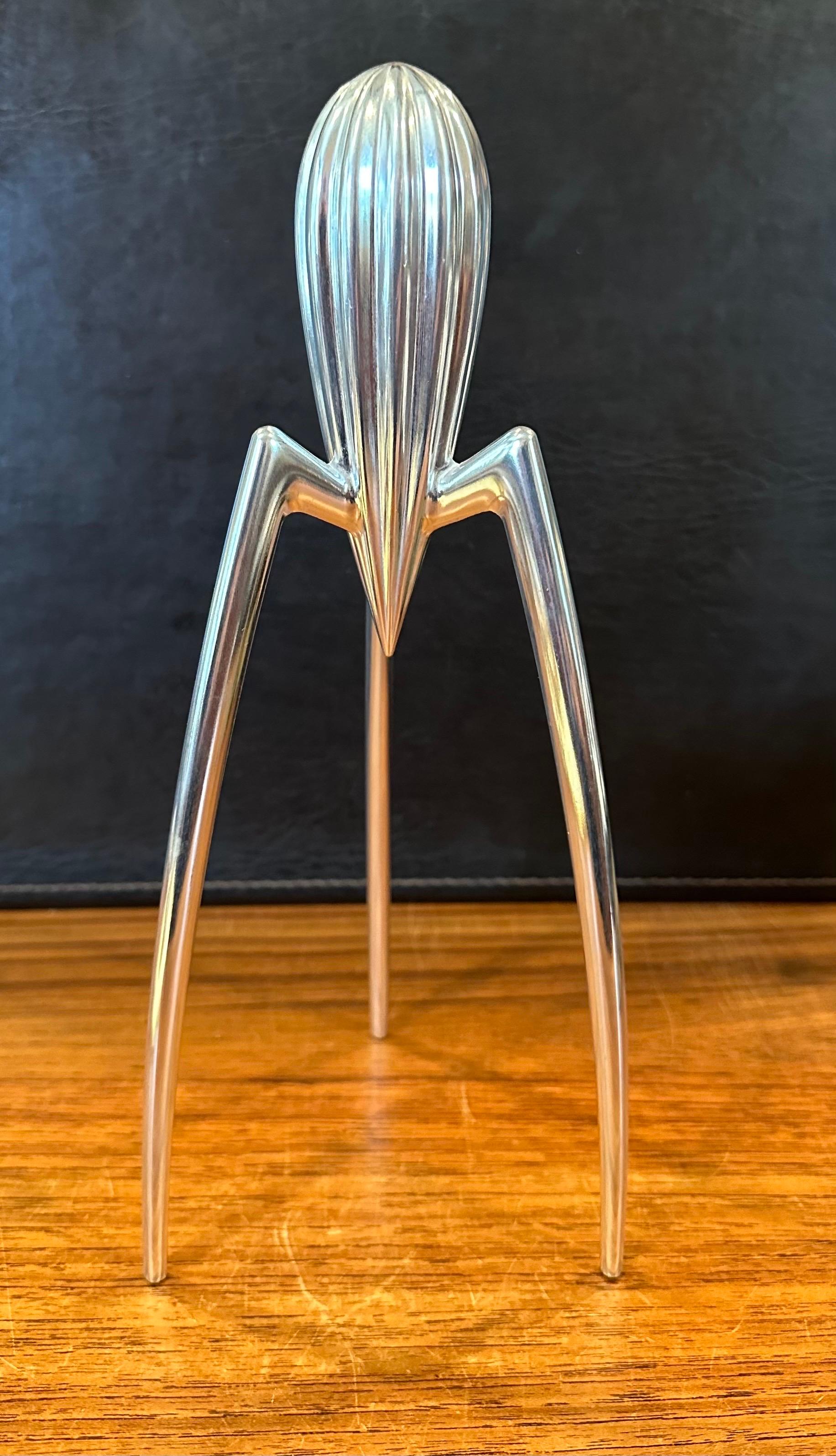 20th Century Post-Modern Aluminum Lemon Squeezer with Box by Philippe Starck for Alessi For Sale