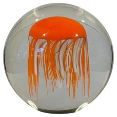 Postmoderner Briefbeschwerer/Skulptur aus Kunstglas von Svoboda Karlov