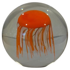 Fermacarte / Scultura in vetro artistico post-moderno di Svoboda Karlov