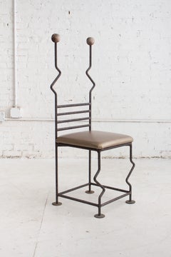 Post Modern Artisan Made Rebar Chair