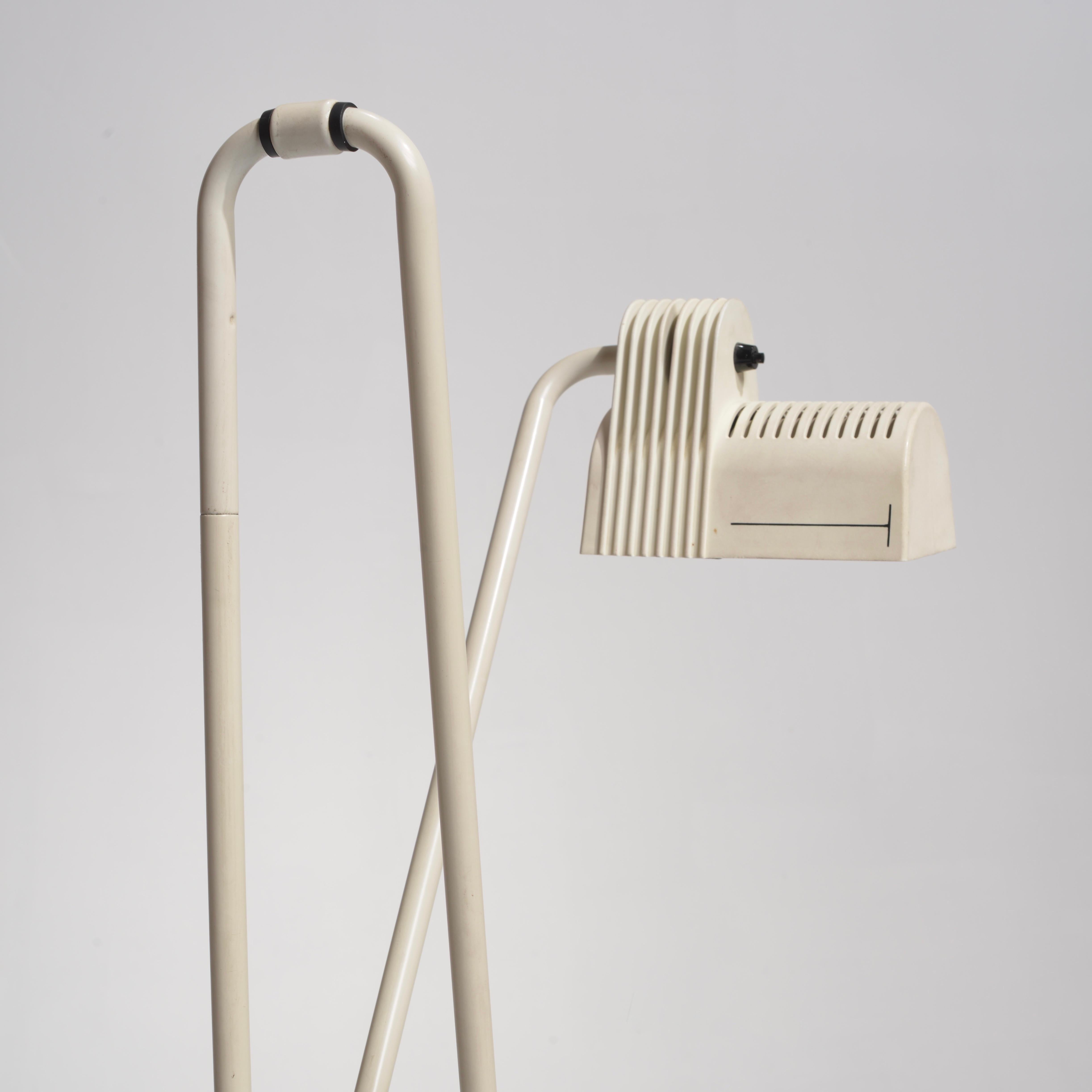 Post Modern Bendable Floor Lamp by Hannes Wettstein for Belux, Spain For Sale 6