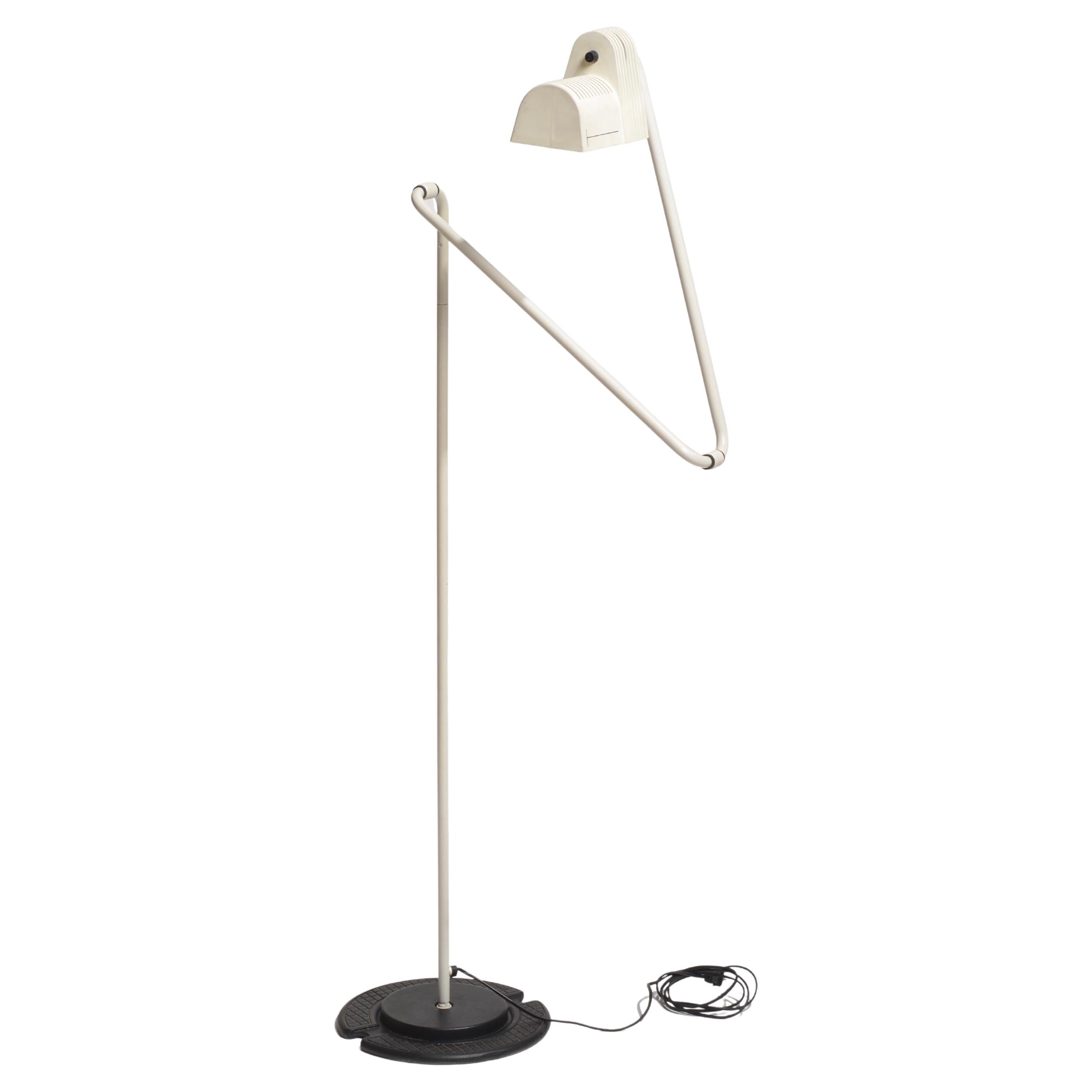 Post Modern Bendable Floor Lamp by Hannes Wettstein for Belux, Spain For  Sale at 1stDibs