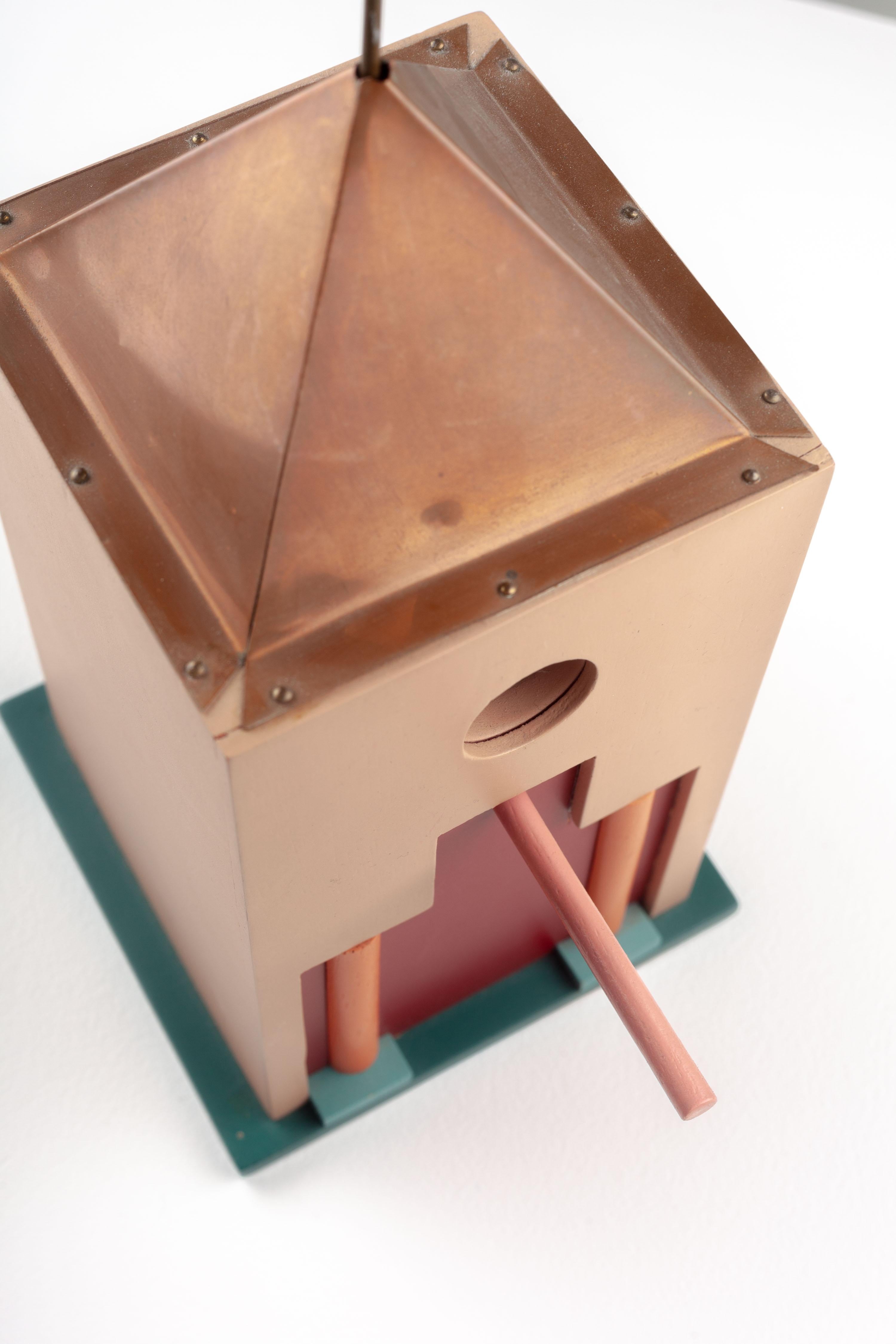 Post-modern Birdhouse in the style of Aldo Rossi, Milano Series For Sale 2
