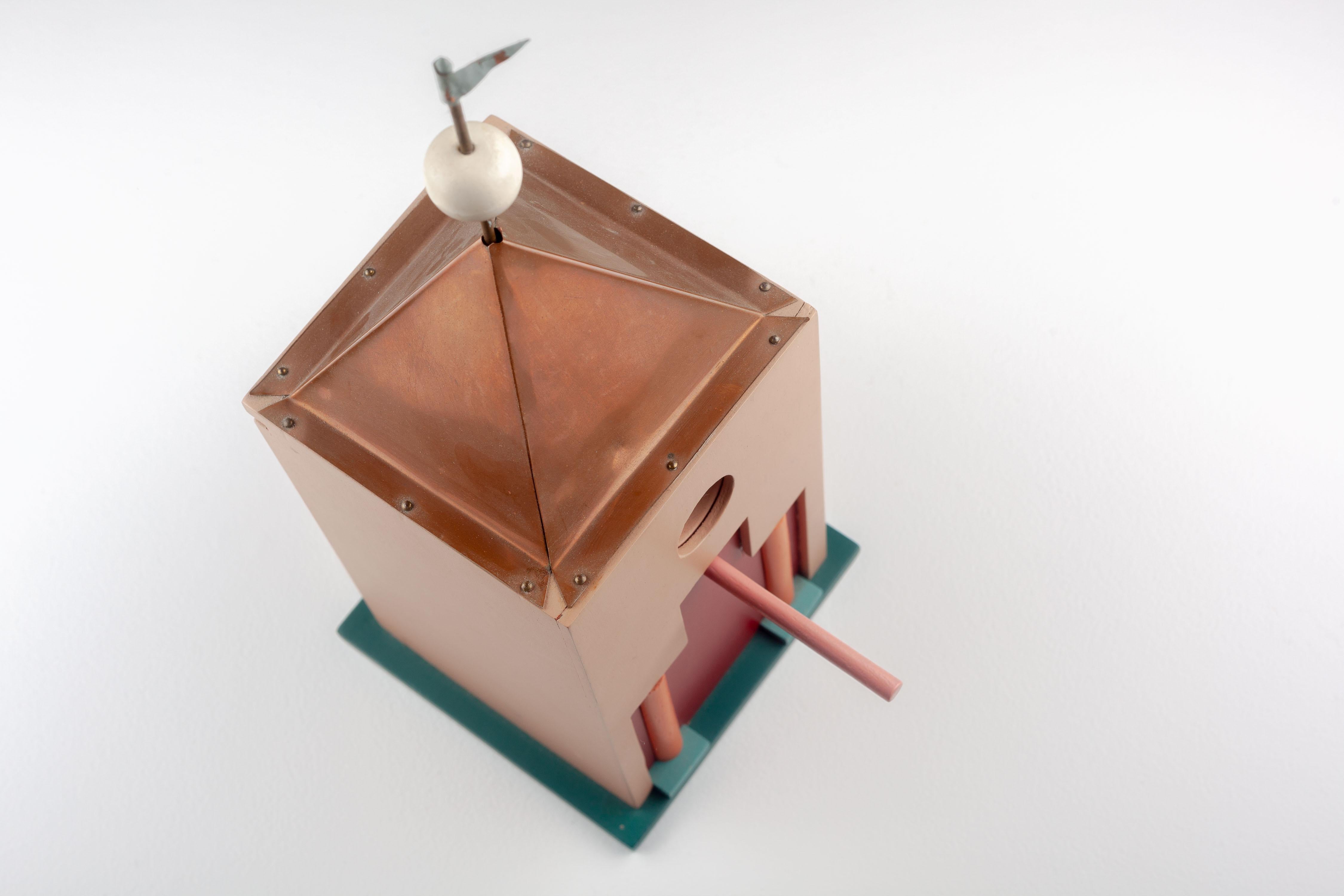 Post-modern Birdhouse in the style of Aldo Rossi, Milano Series For Sale 4