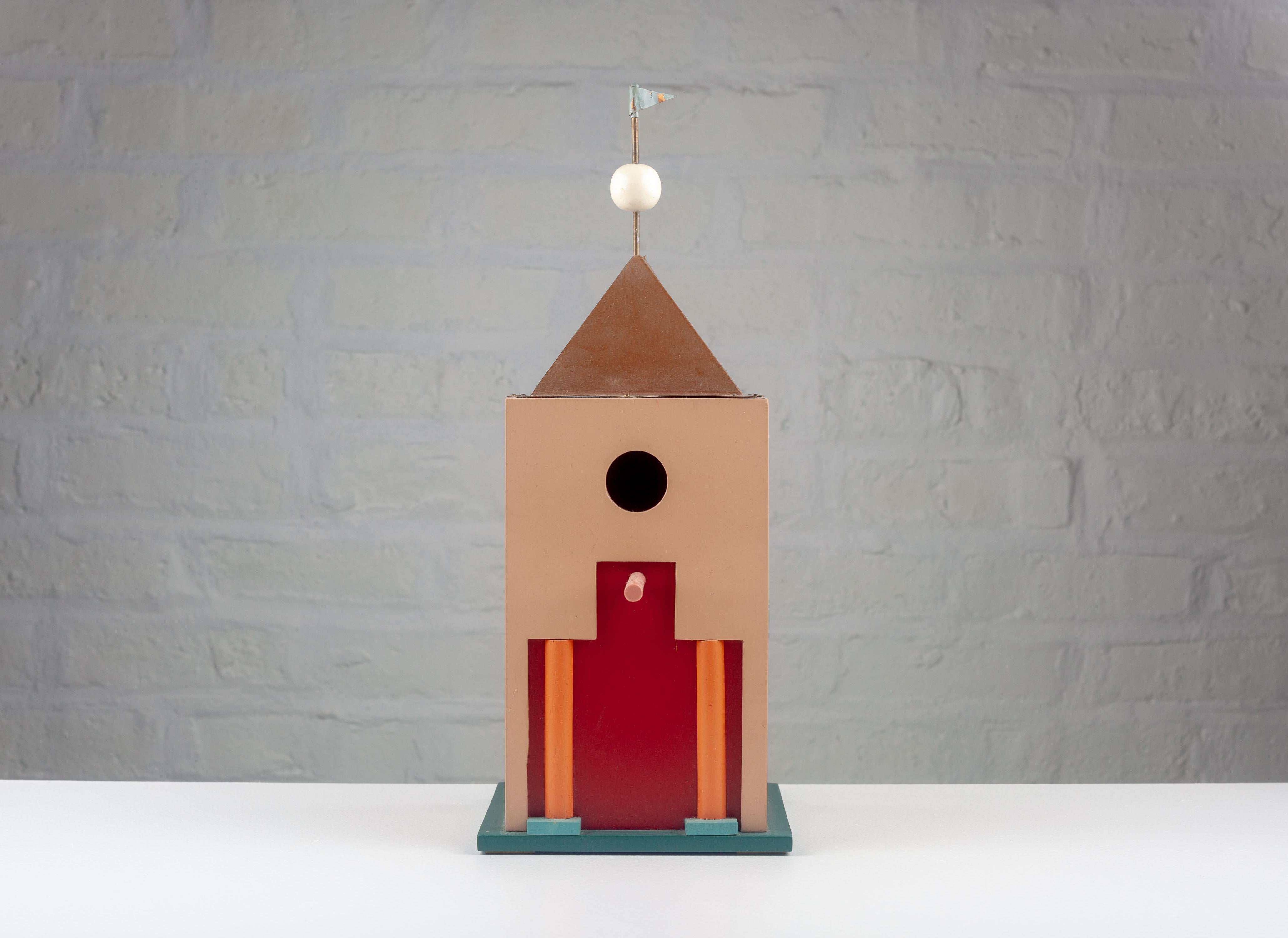 Post-modern Birdhouse in the style of Aldo Rossi, Milano Series For Sale 5