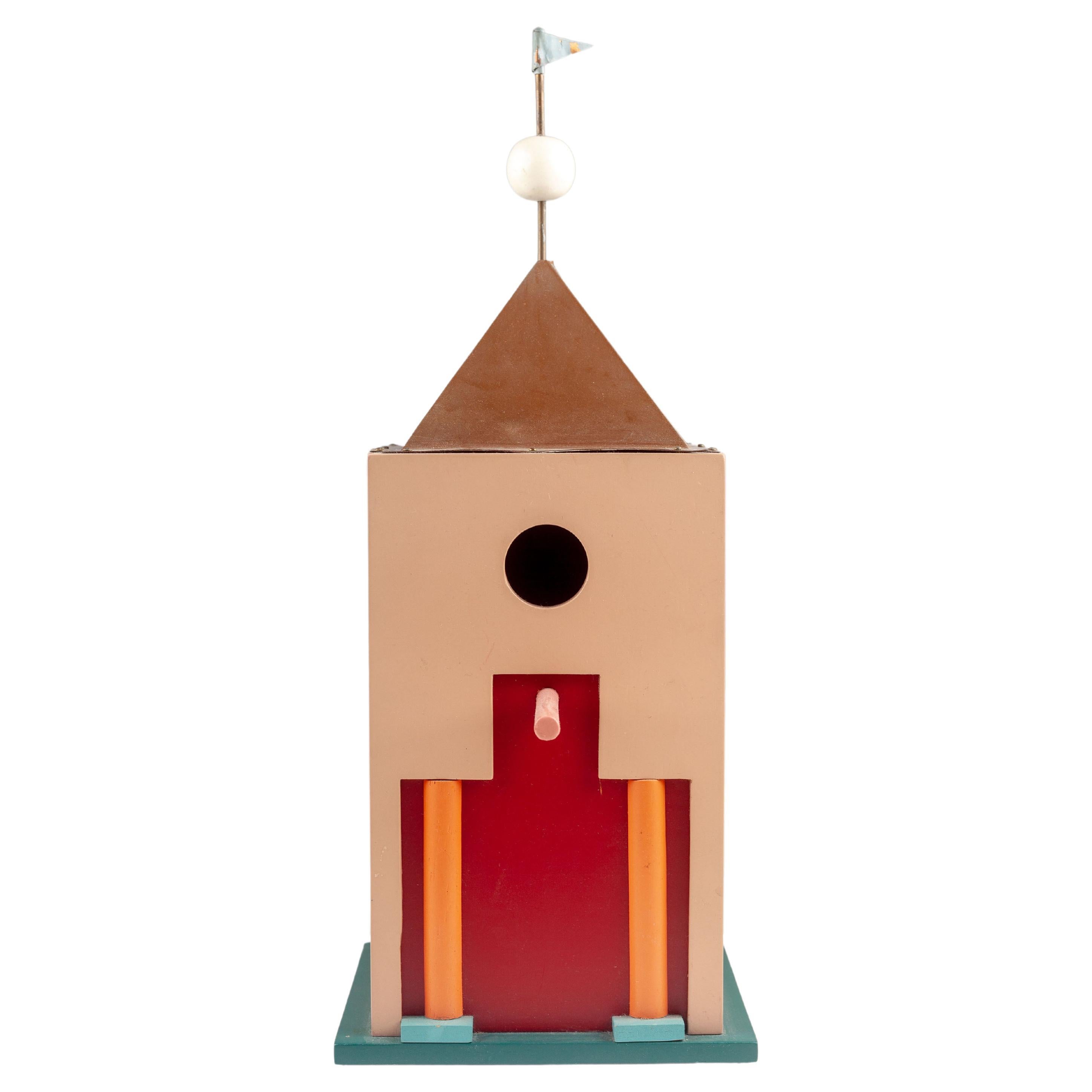 Post-modern Birdhouse in the style of Aldo Rossi, Milano Series For Sale