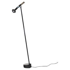 Post Modern Black Grip Floor Lamp By Achille Castiglioni For Flos, Italy 1980s