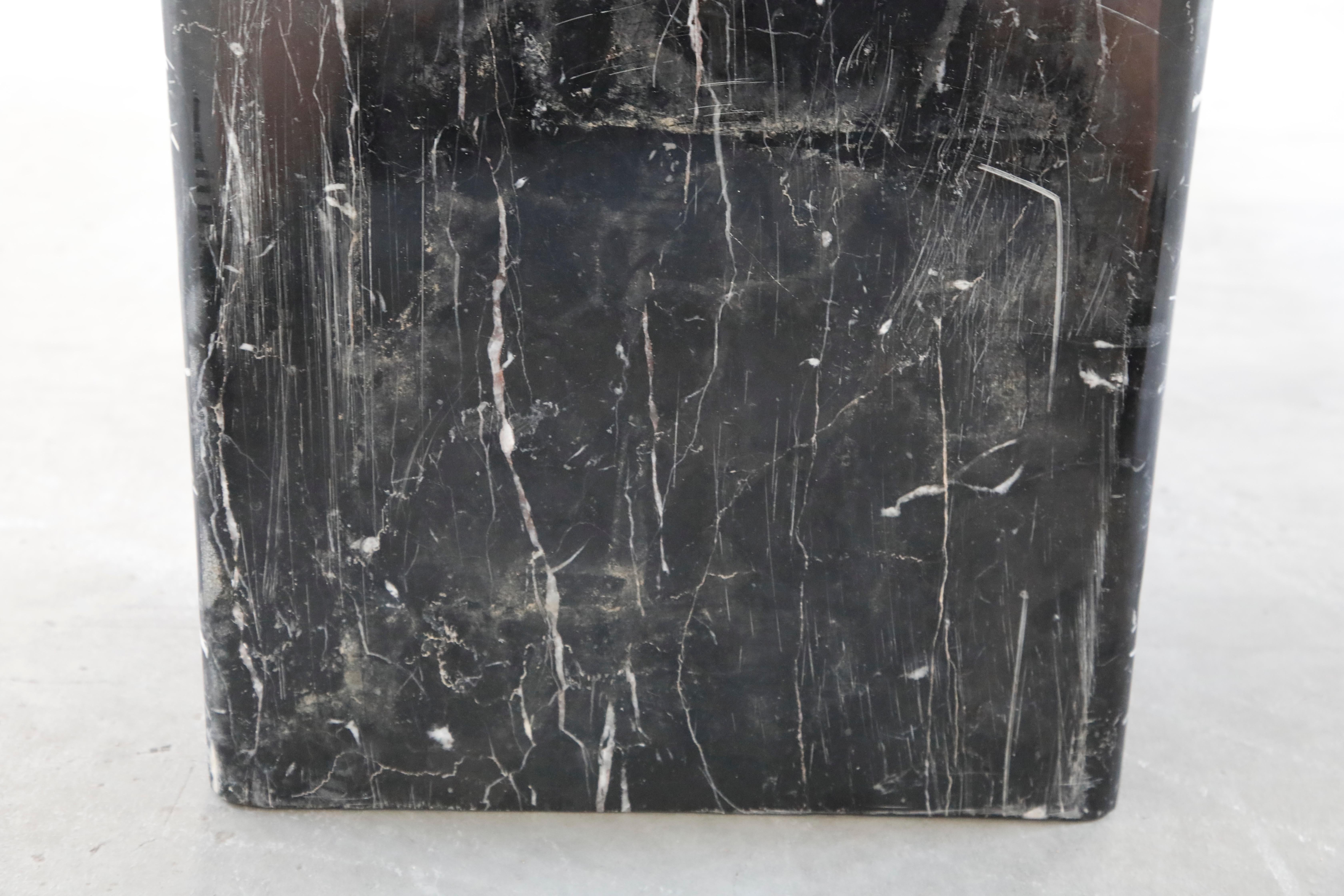 Post-Modern Black Marble Rectangular Dining or Conference Table, circa 1980s 6
