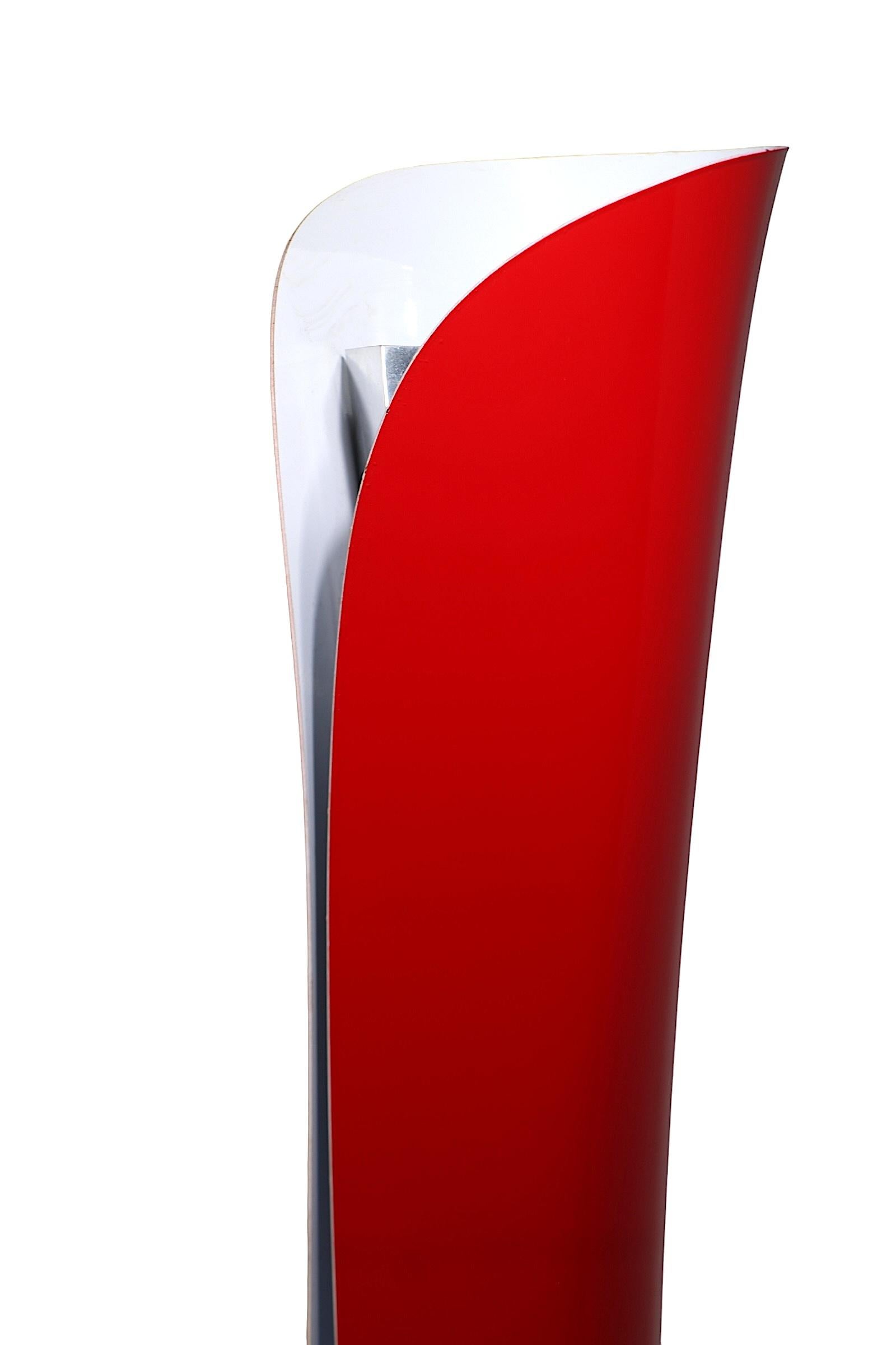 Lámpara de pie postmoderna Cadmo de Karim Rashid para Artemide c 2000/2010 Pintado en venta