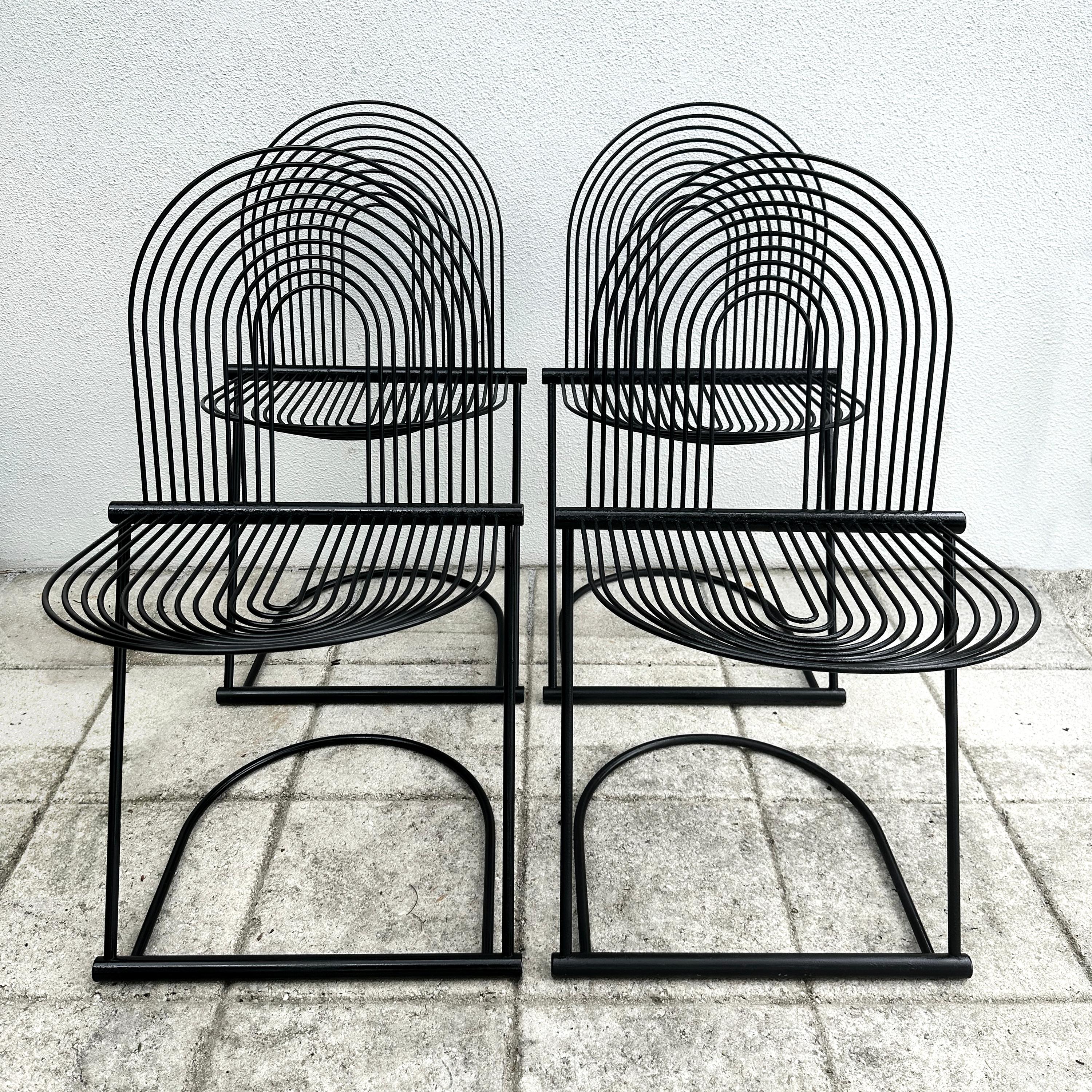 Post-Modern Post Modern Cantilever Swing Chairs by Herbert and Jutta Ohl for Rosenthal Linie For Sale