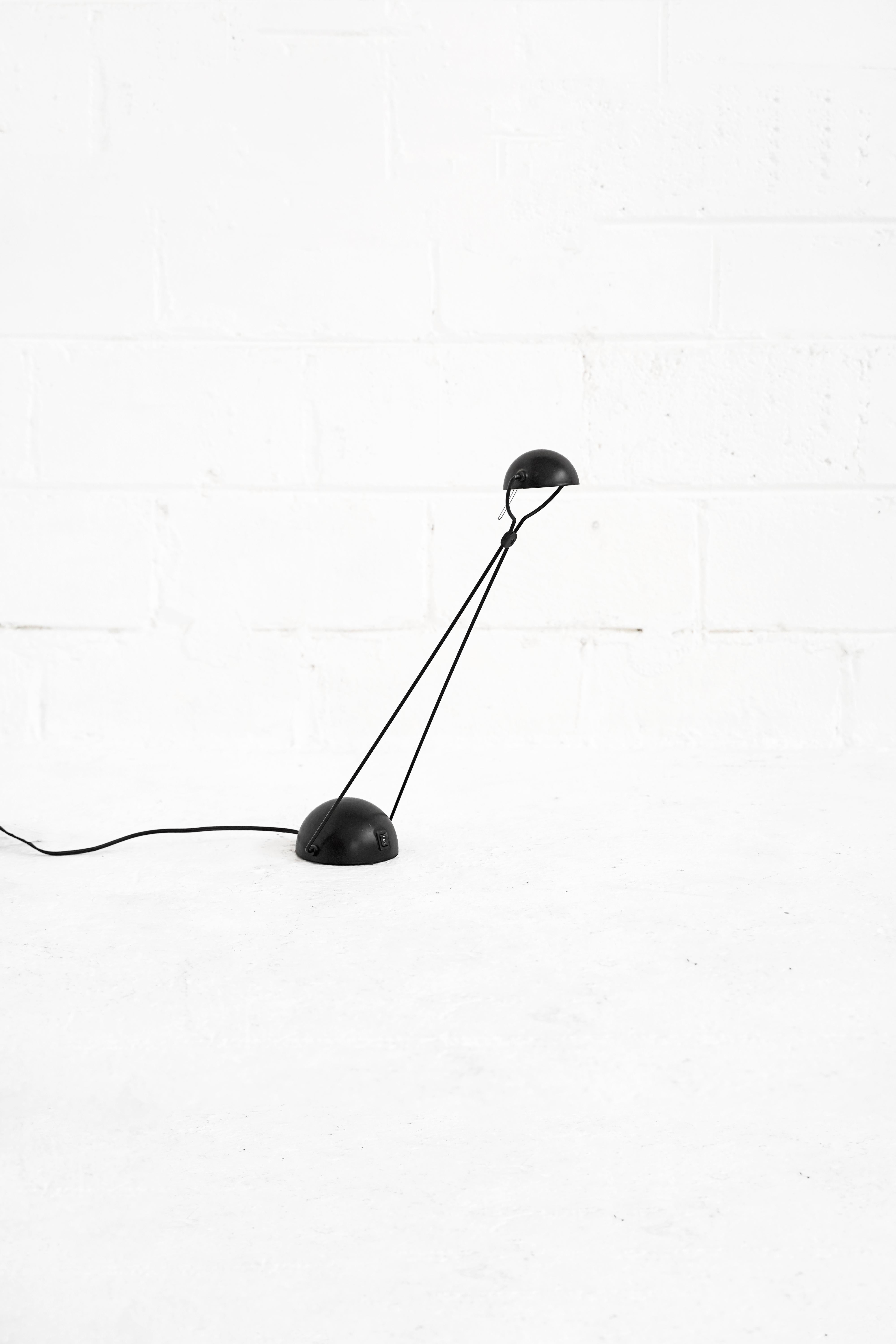 Post-Modern Post Modern Cantilevered Lamp in Black in the Style of Paolo Piva for Cevoli