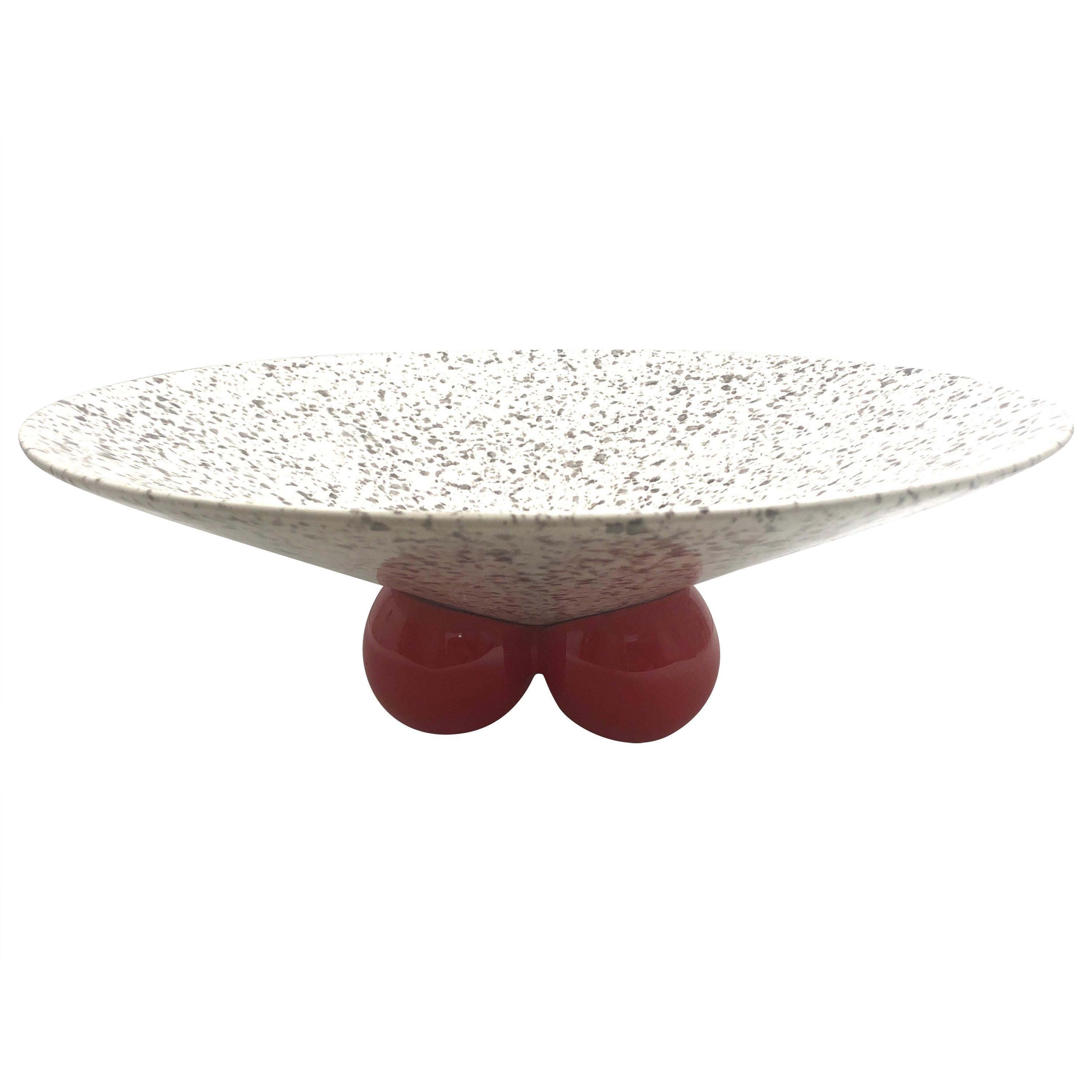 Postmodern Ceramic Centerpiece Bowl by Jaru