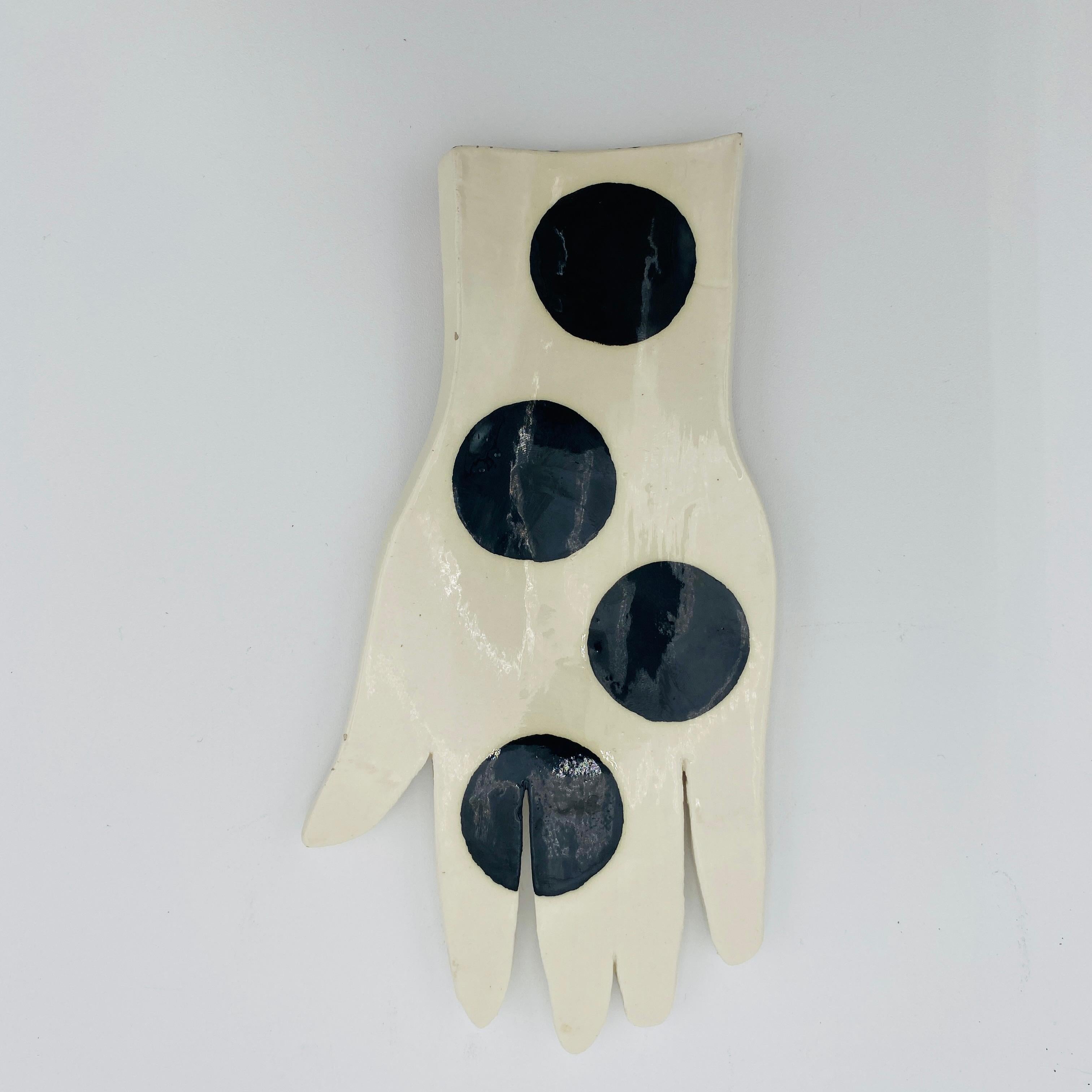 Céramique Plat à bijoux post-moderne signé Palmer 1980 en vente