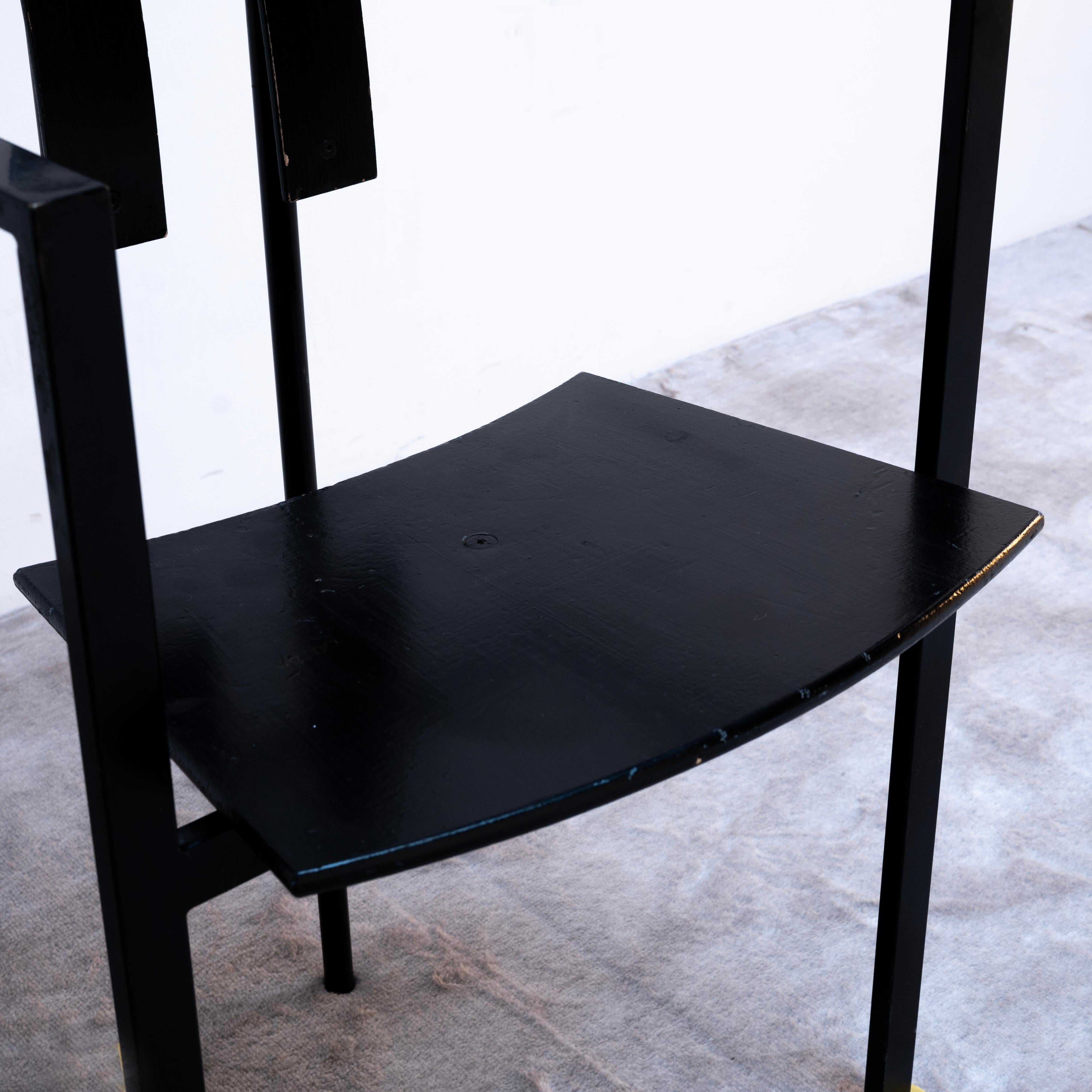 Post modern chair by K.F. Forster for KFF Design , Italy , 1980s For Sale 7