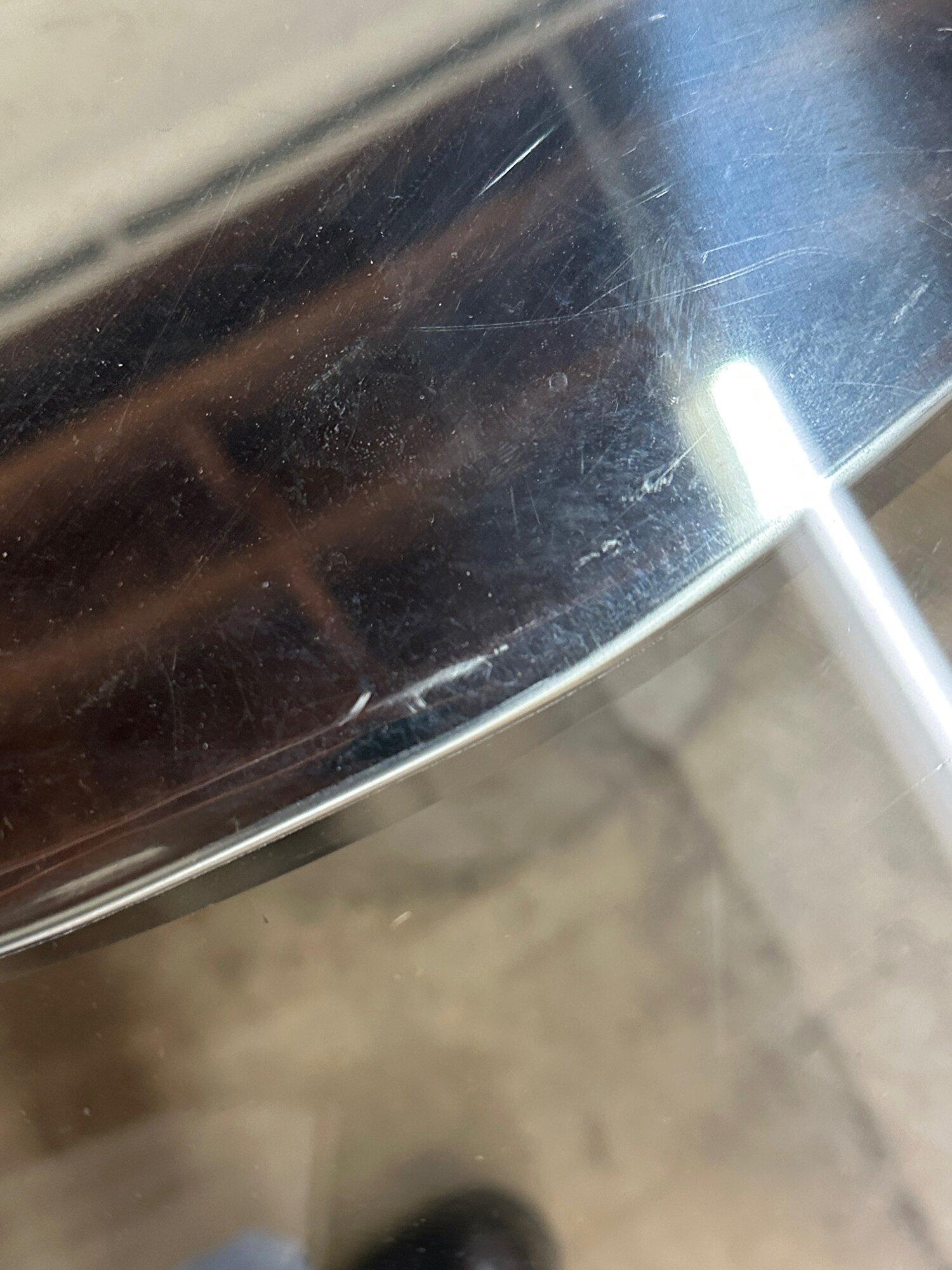 Post modern chrome and glass dining table In Good Condition For Sale In Los Angeles, CA