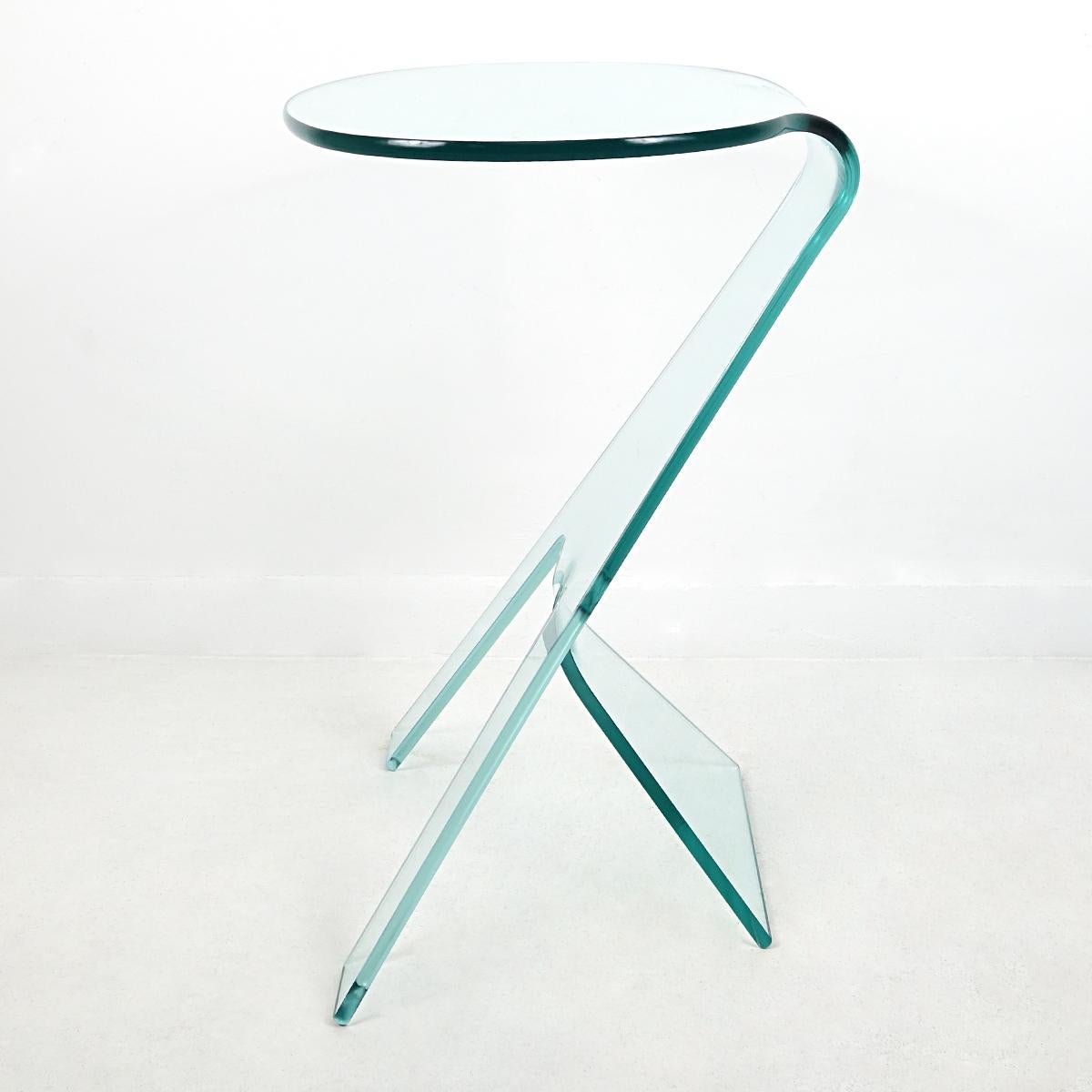 Post-Modern Postmodern Coffee Table Grillo Designed by Vittorio Livi for Fiam Italia