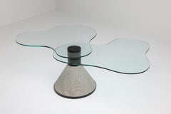 Postmodern Coffee Table in the Manner of Saporiti