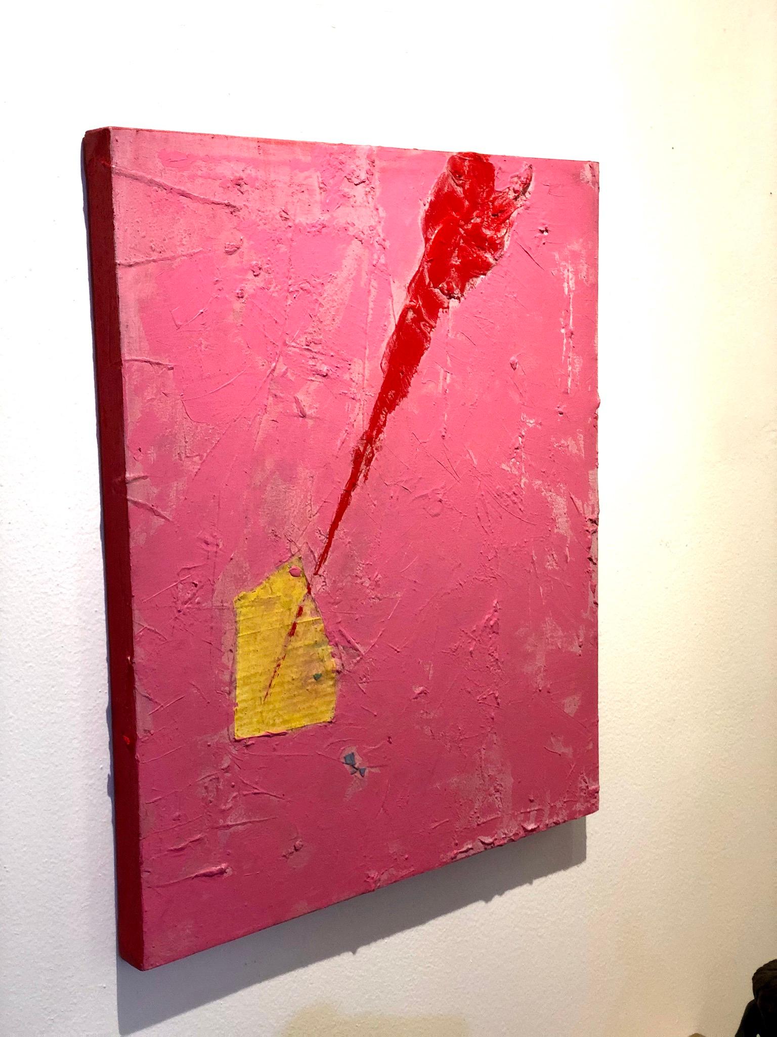Postmoderne Artiste contemporain postmoderne Huile abstraite sur toile de Brian Murphy:: 2014 en vente