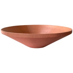Postmodern Corrugated Cardboard Bowl or Vessel