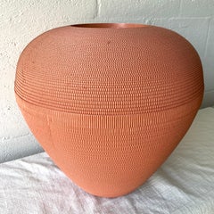 Postmodern Corrugated Cardboard Vase