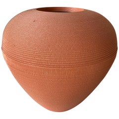 Postmodern Corrugated Cardboard Vase