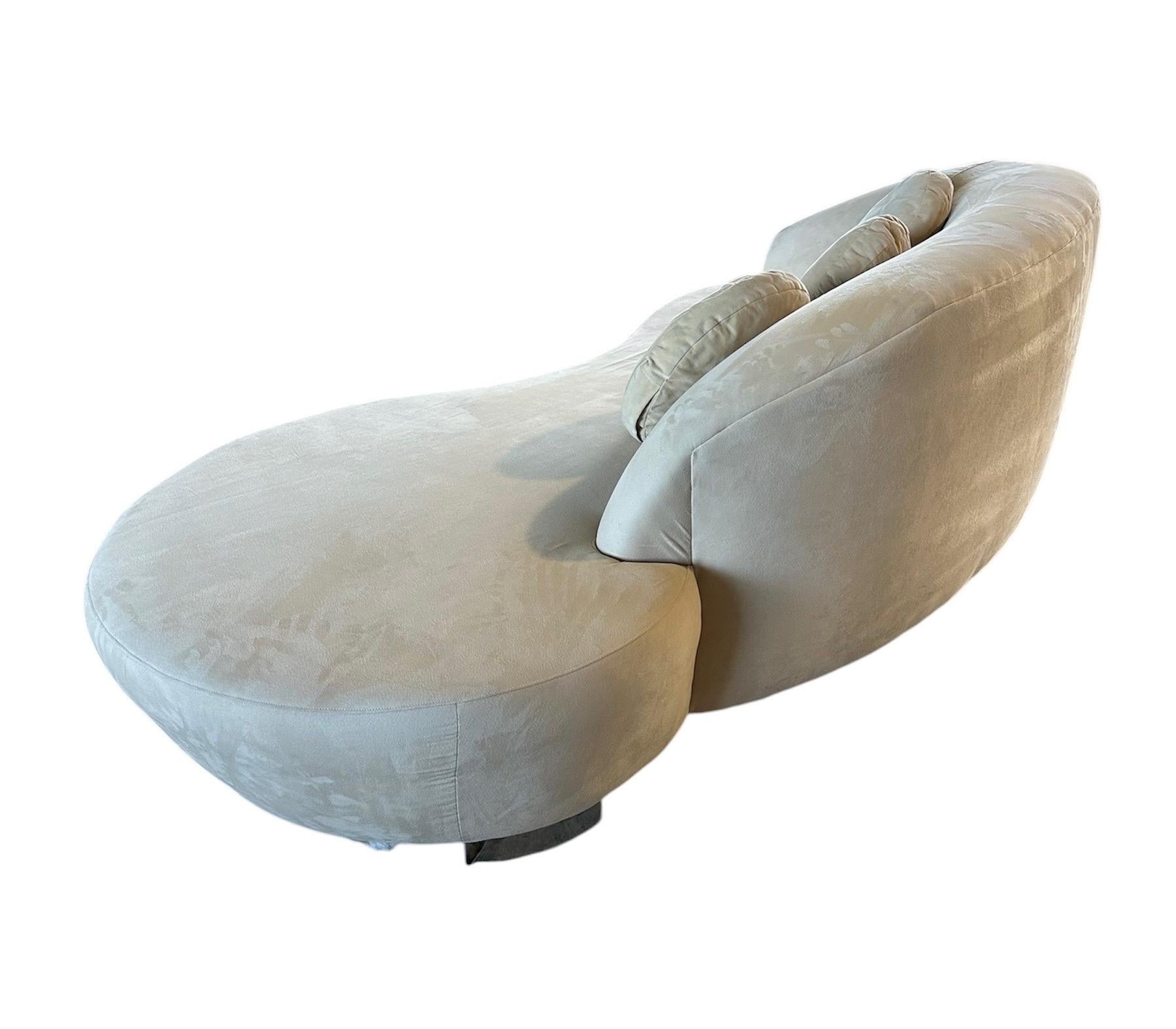 North American Post Modern Curvaceous Sofa by Lazar Industries