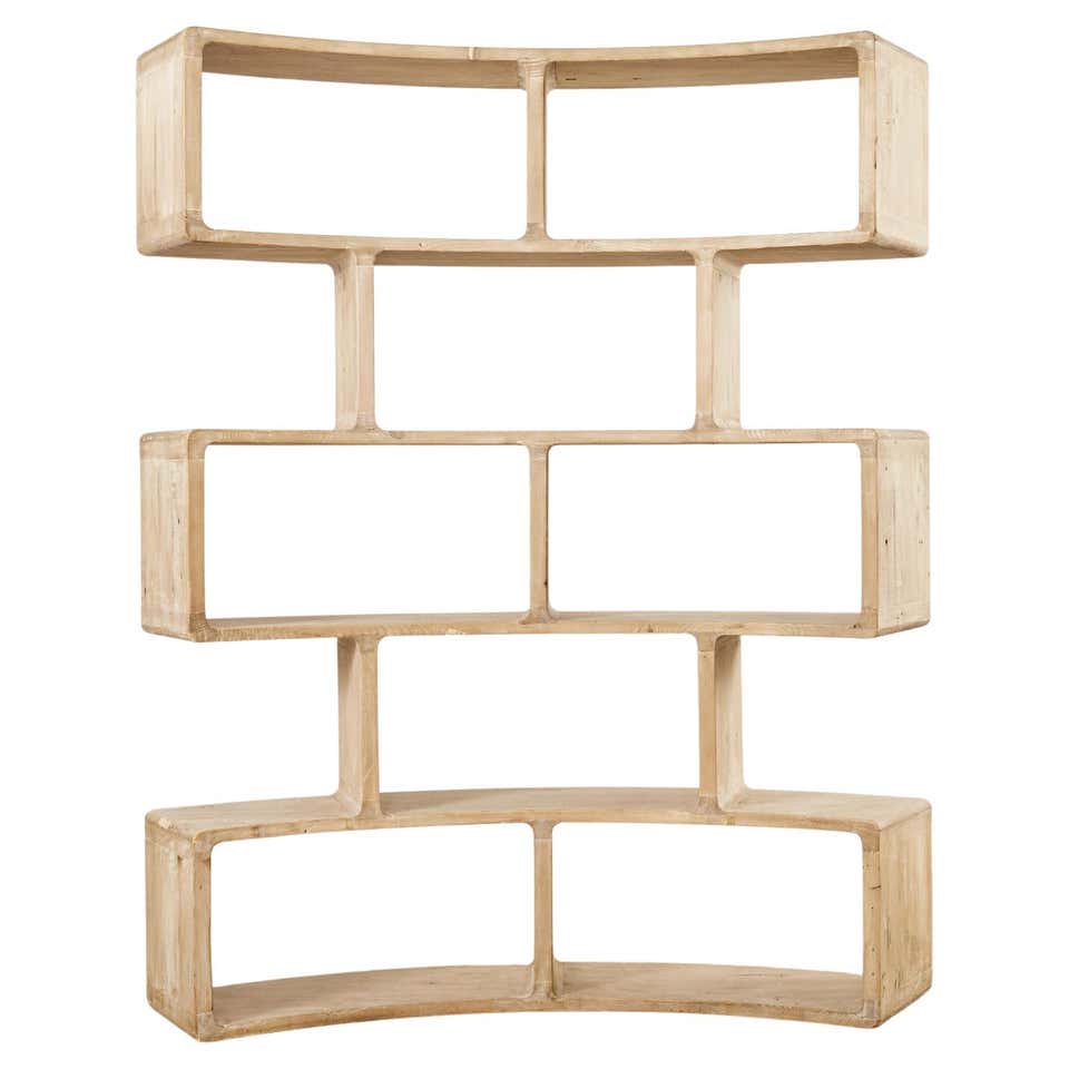 Curved Bookcase - 223 For Sale on 1stDibs | curved bookshelf, rounded ...