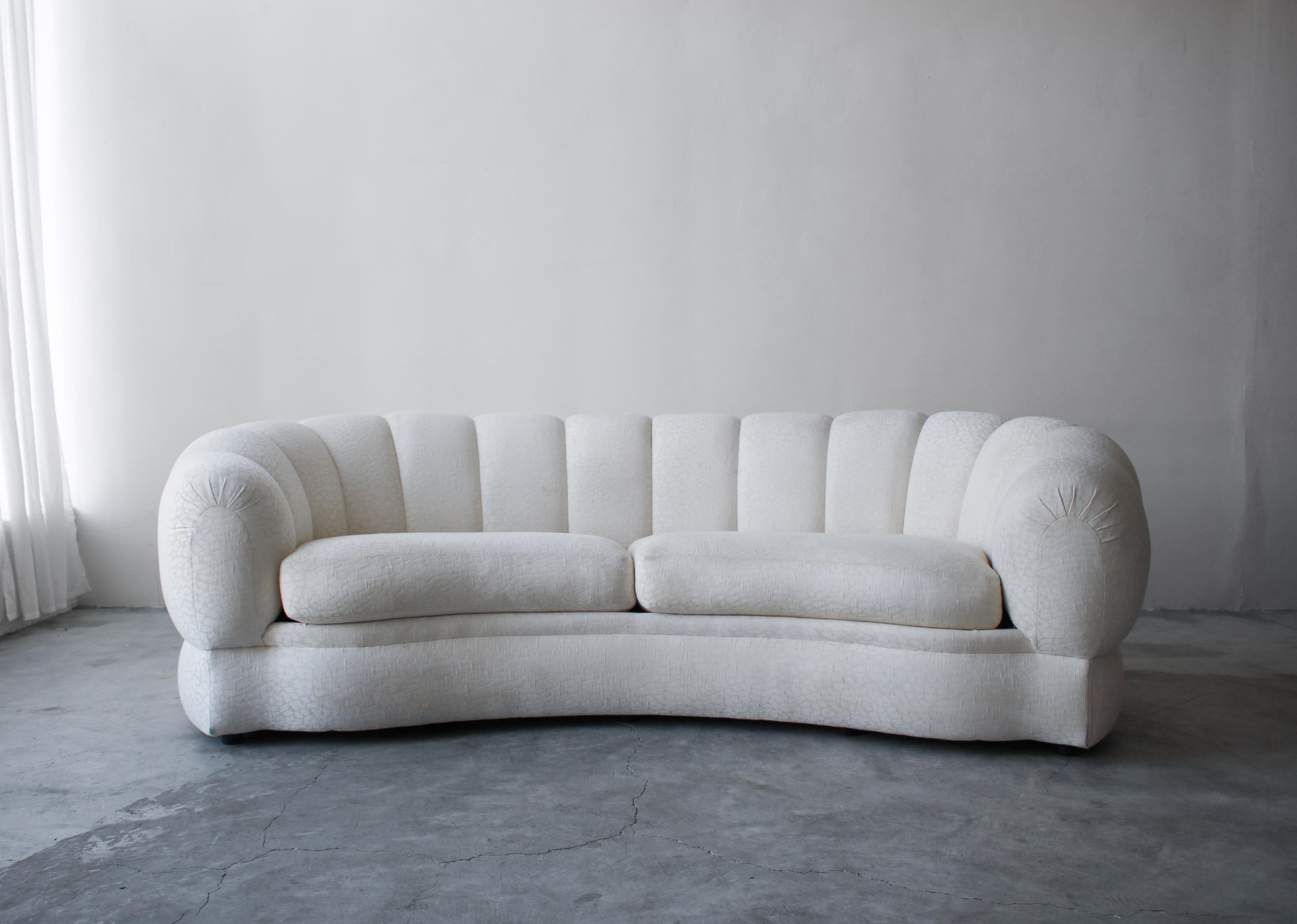 round back sofa