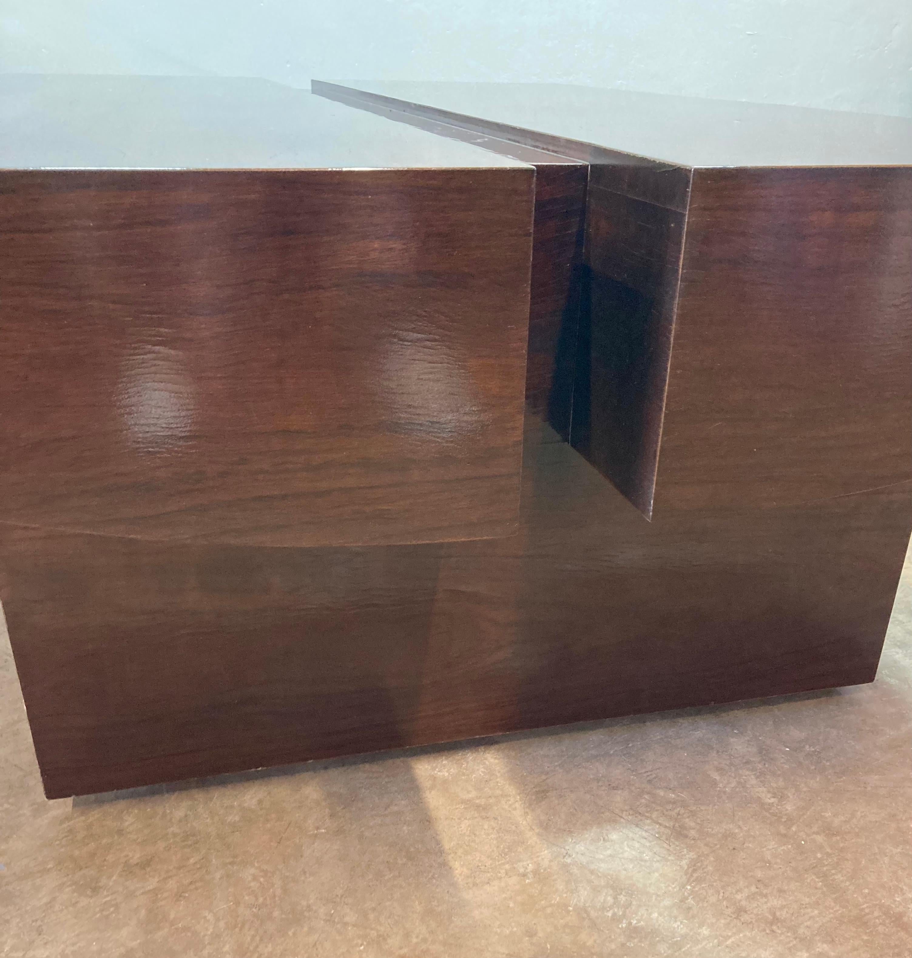Post Modern Custom Lacquer Couchtisch im Angebot 5