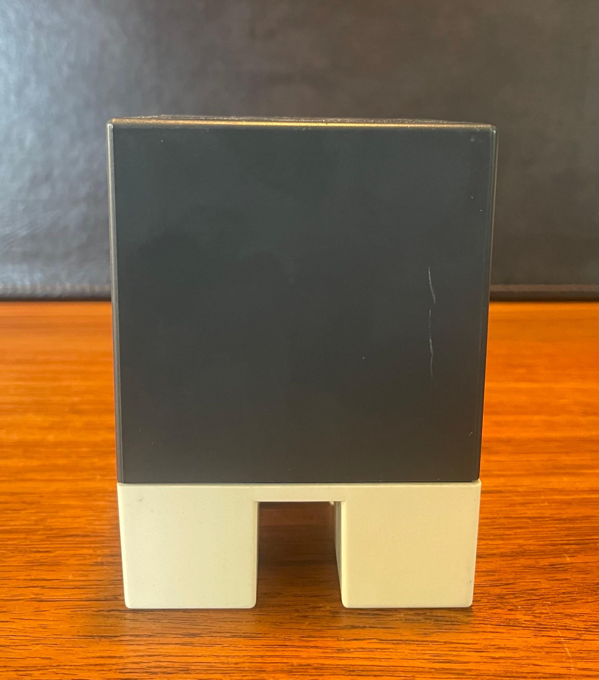 Post-Modern Desk Clock by ETC USA For Sale 4