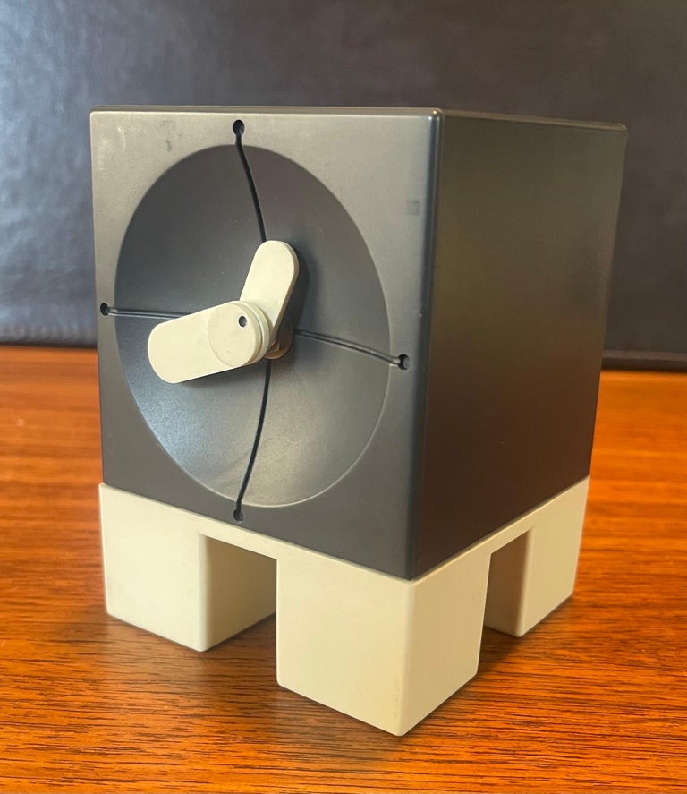 Post-Modern Desk Clock by ETC USA For Sale at 1stDibs