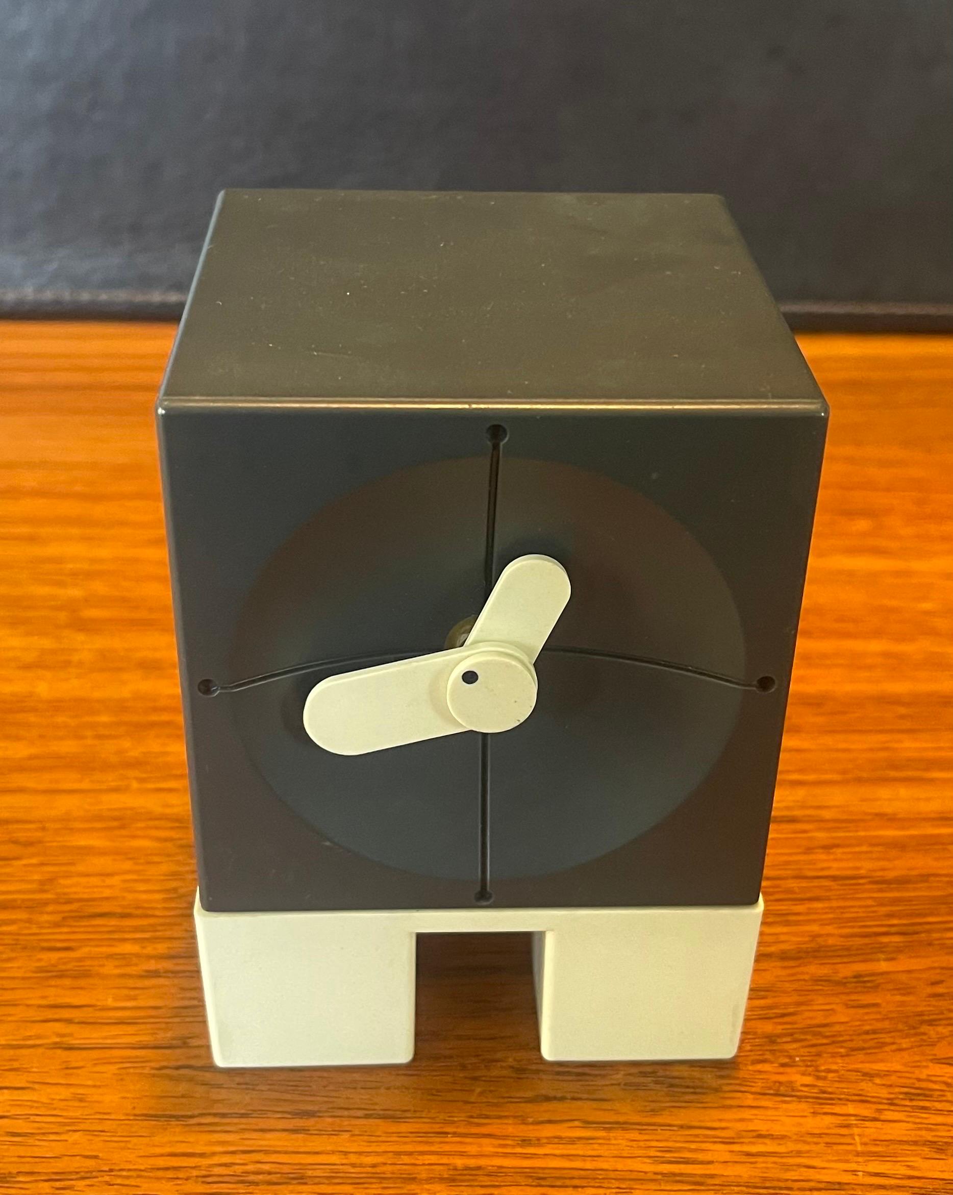 20th Century Post-Modern Desk Clock by ETC USA For Sale