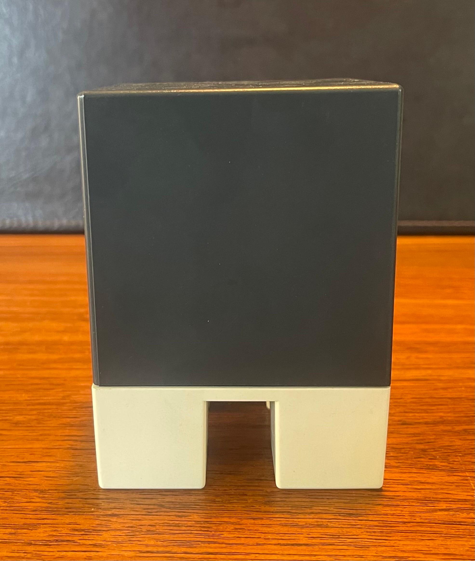 Post-Modern Desk Clock by ETC USA For Sale 1