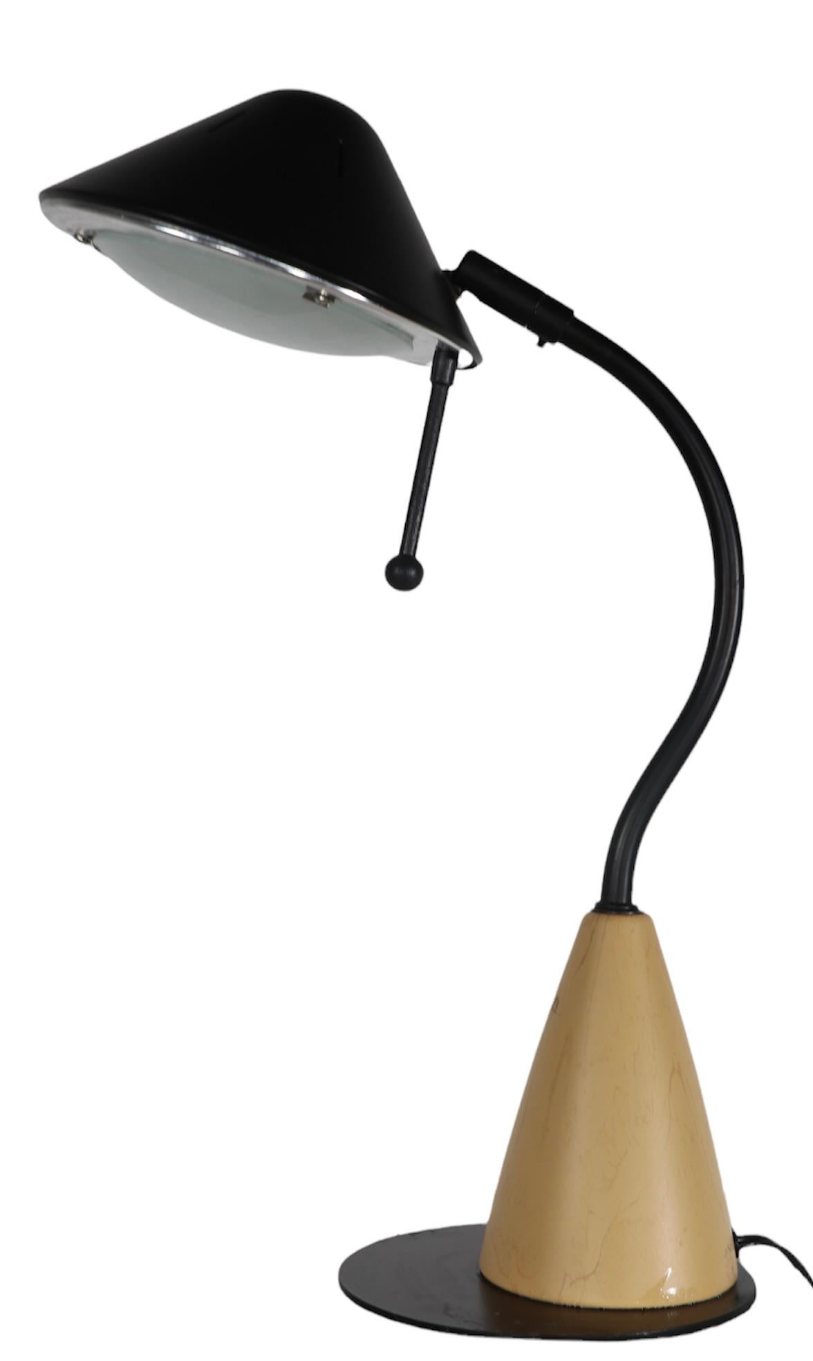 Late 20th Century Post Modern Desk Lamp by Ron Reszek, ca. 1980's For Sale