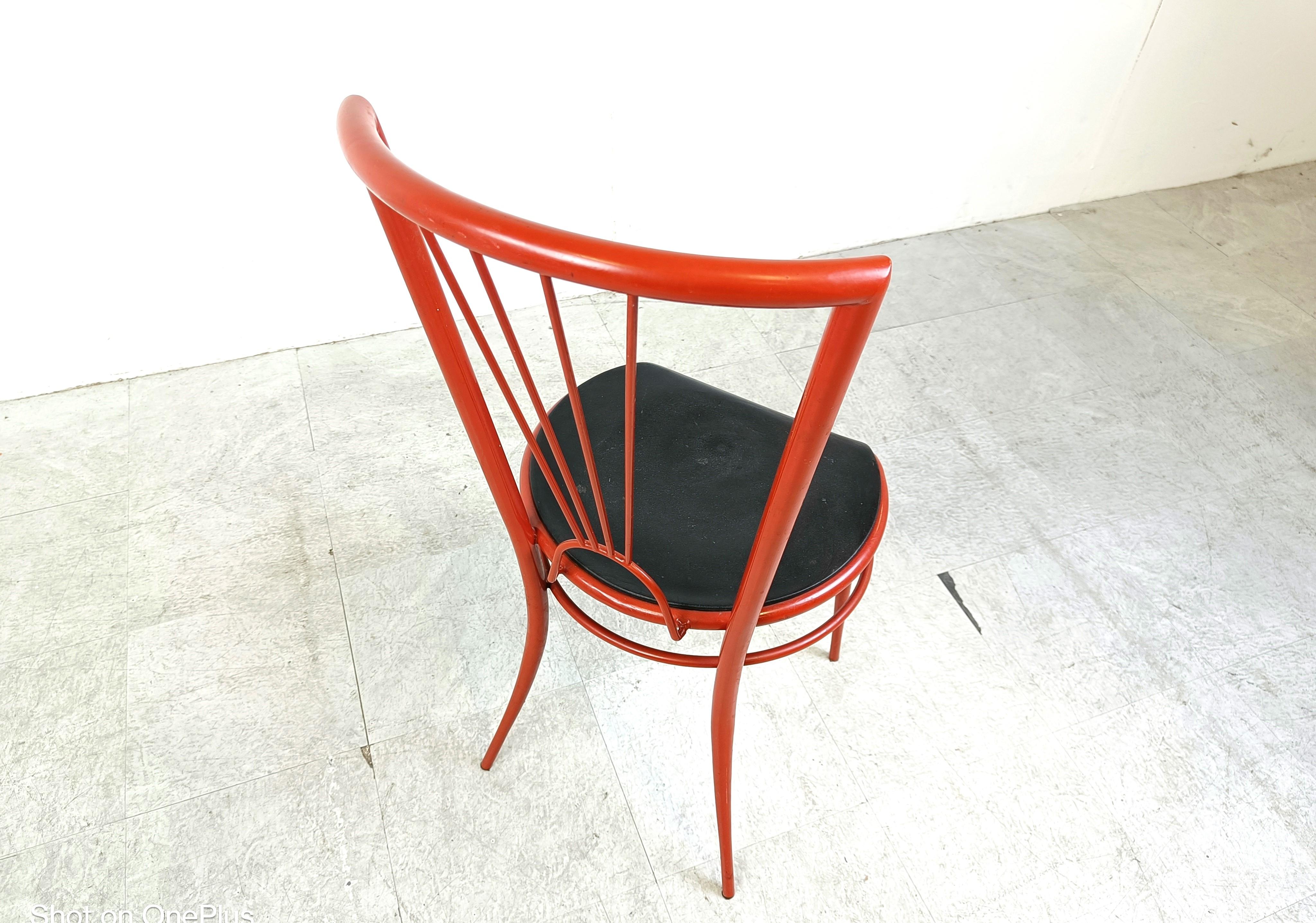Post modern dining chairs, 1980s For Sale 3